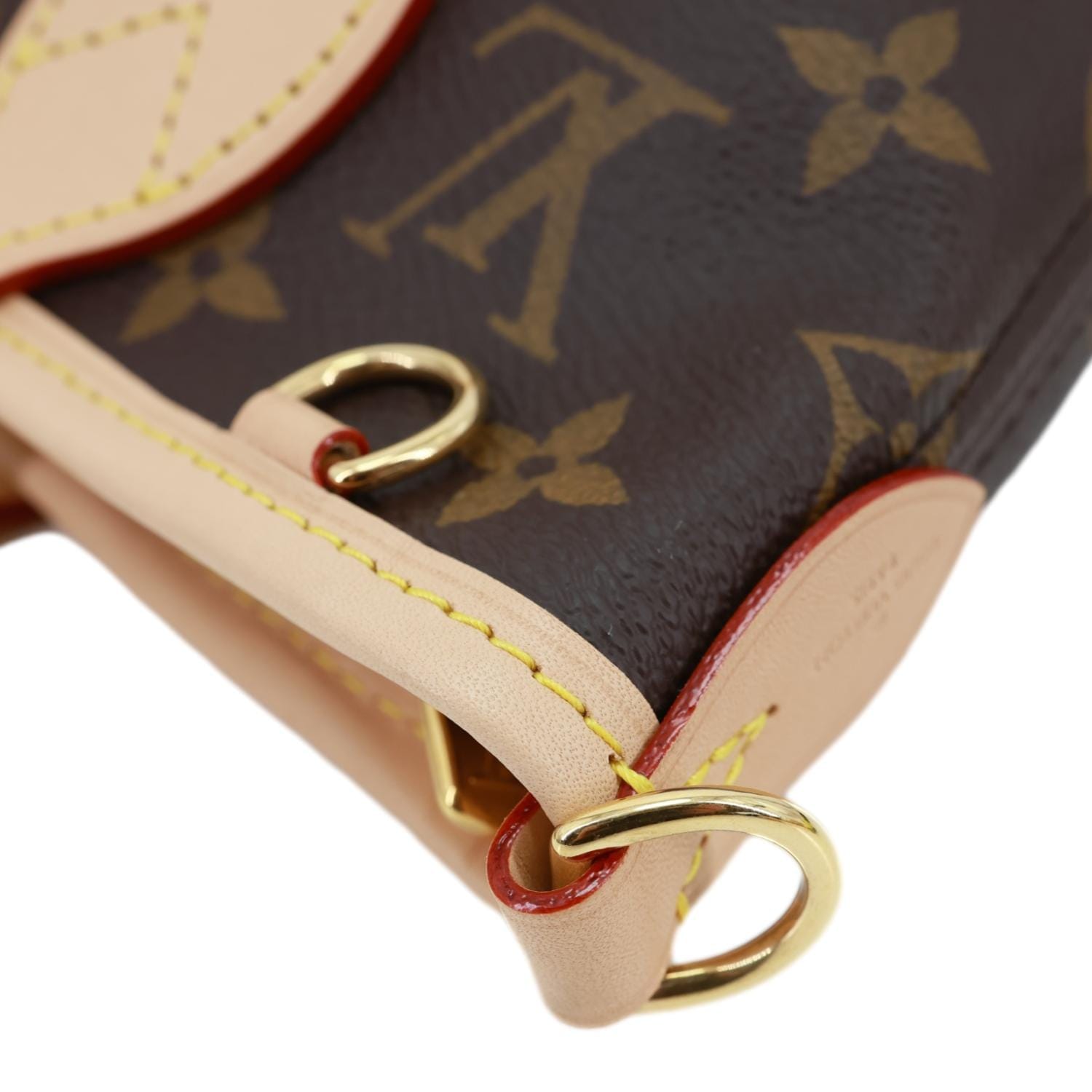 LOUIS VUITTON Neverfull BB Monogram Canvas Tote Bag Brown