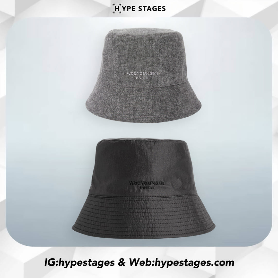 WooYoungmi Paris WOOYOUNGMI LOGO BUCKET HAT