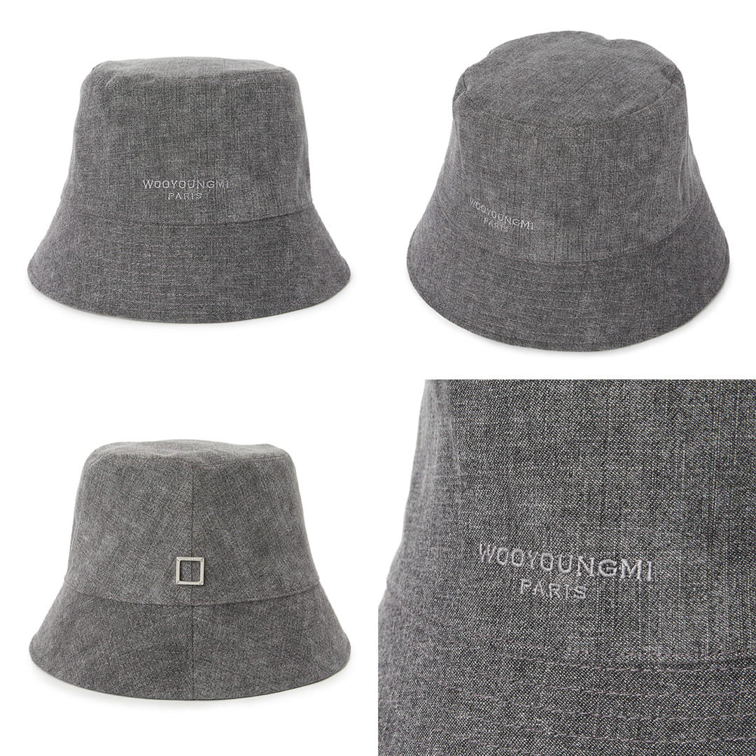 WooYoungmi Paris WOOYOUNGMI LOGO BUCKET HAT