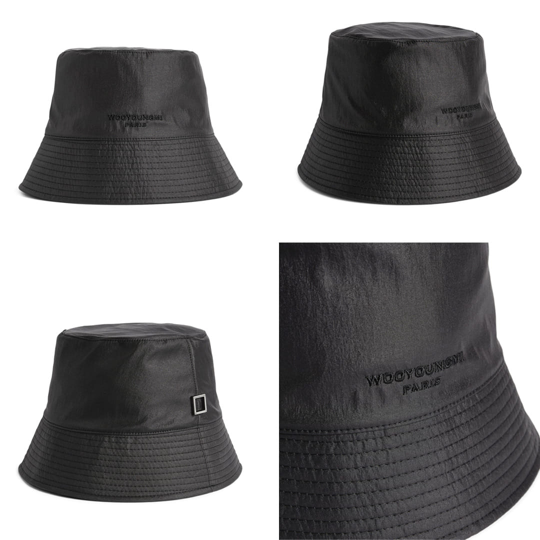 WooYoungmi Paris WOOYOUNGMI LOGO BUCKET HAT