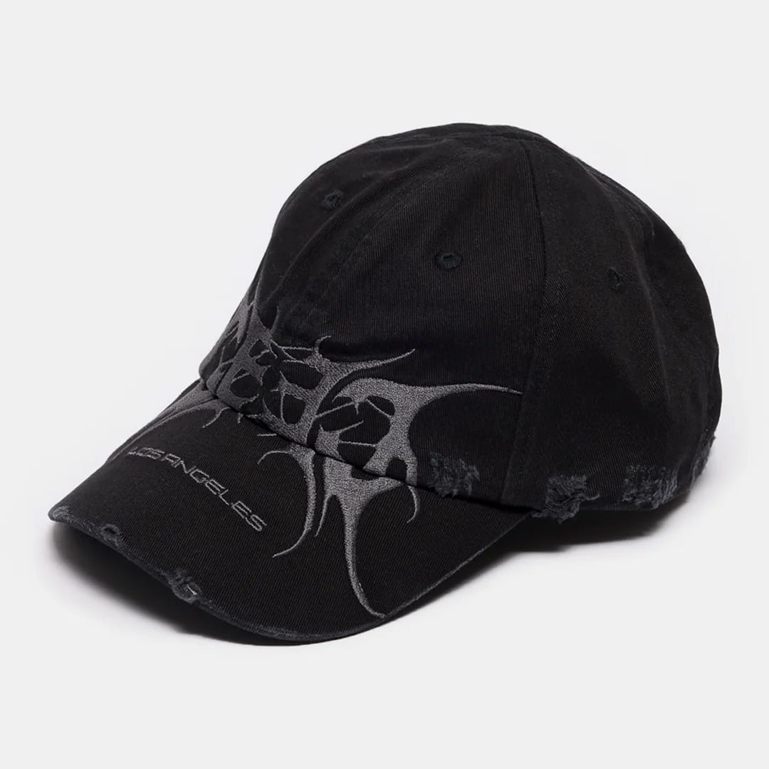 CEECLA LOGO EMBROIDERED RETRO BASEBALL CAP