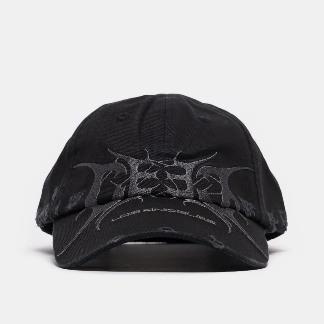 CEECLA LOGO EMBROIDERED RETRO BASEBALL CAP