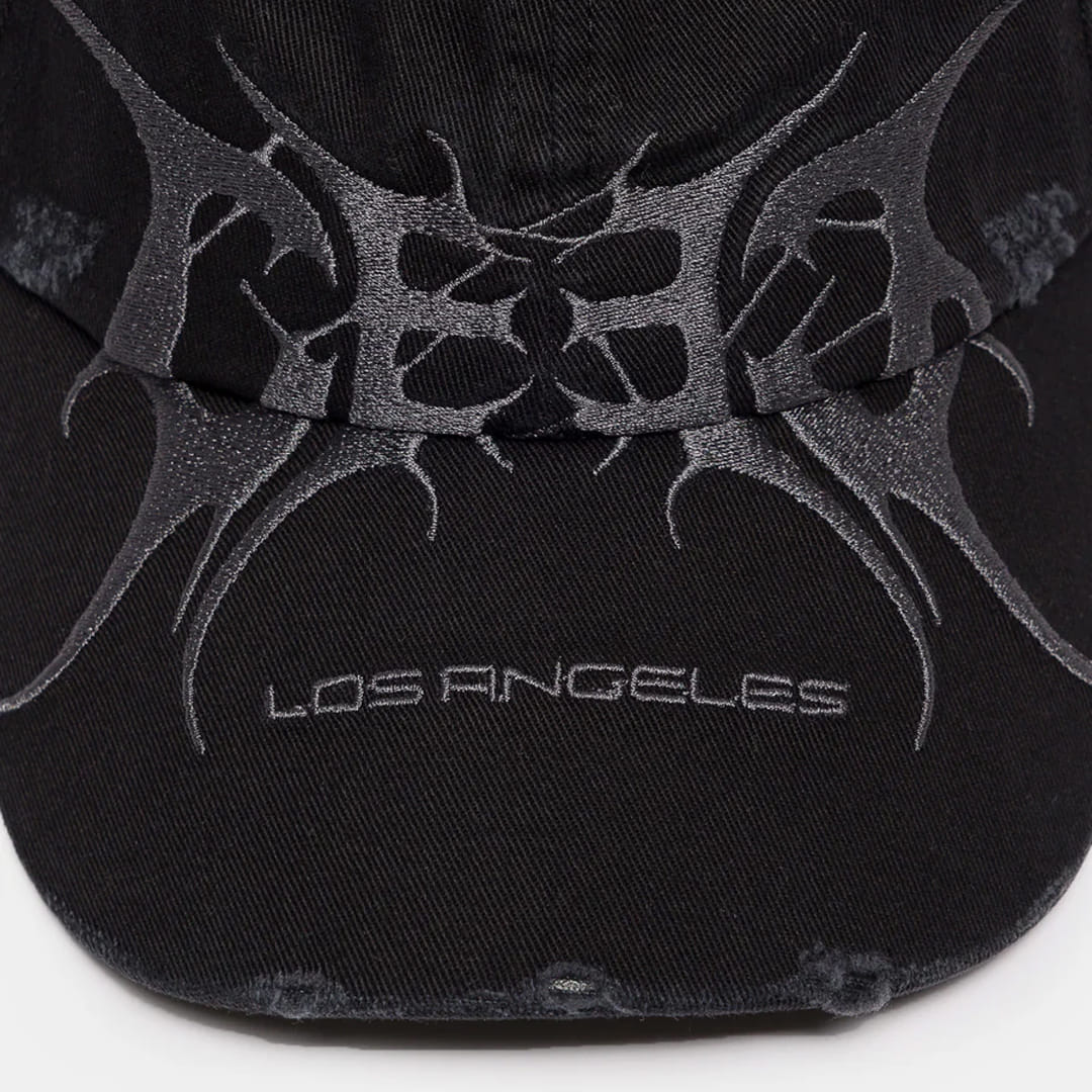 CEECLA LOGO EMBROIDERED RETRO BASEBALL CAP