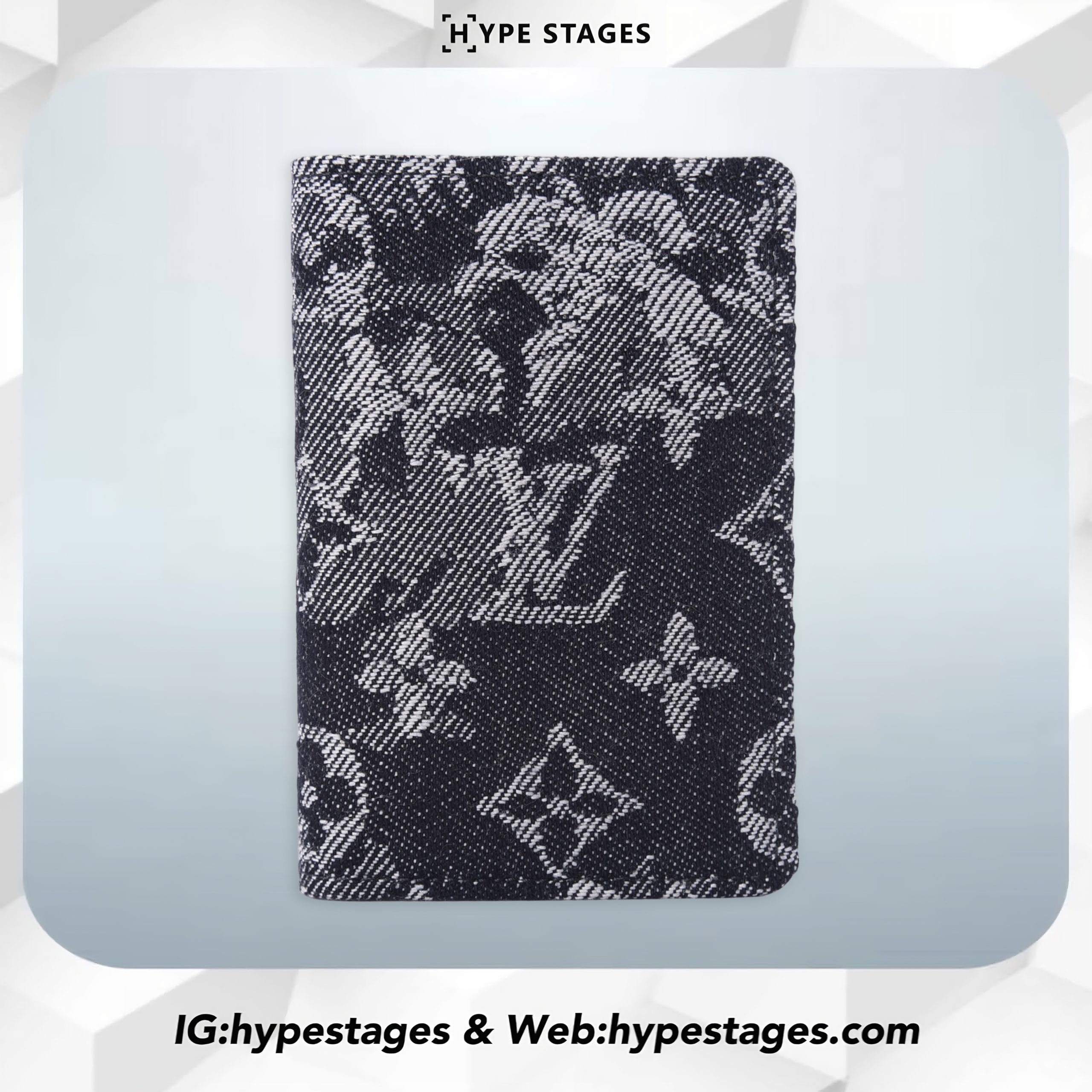 LOUIS VUITTON MONOGRAM TAPESTRY POCKET ORGANIZER IN COATED CANVAS CARD HOLDER – BRAND NEW