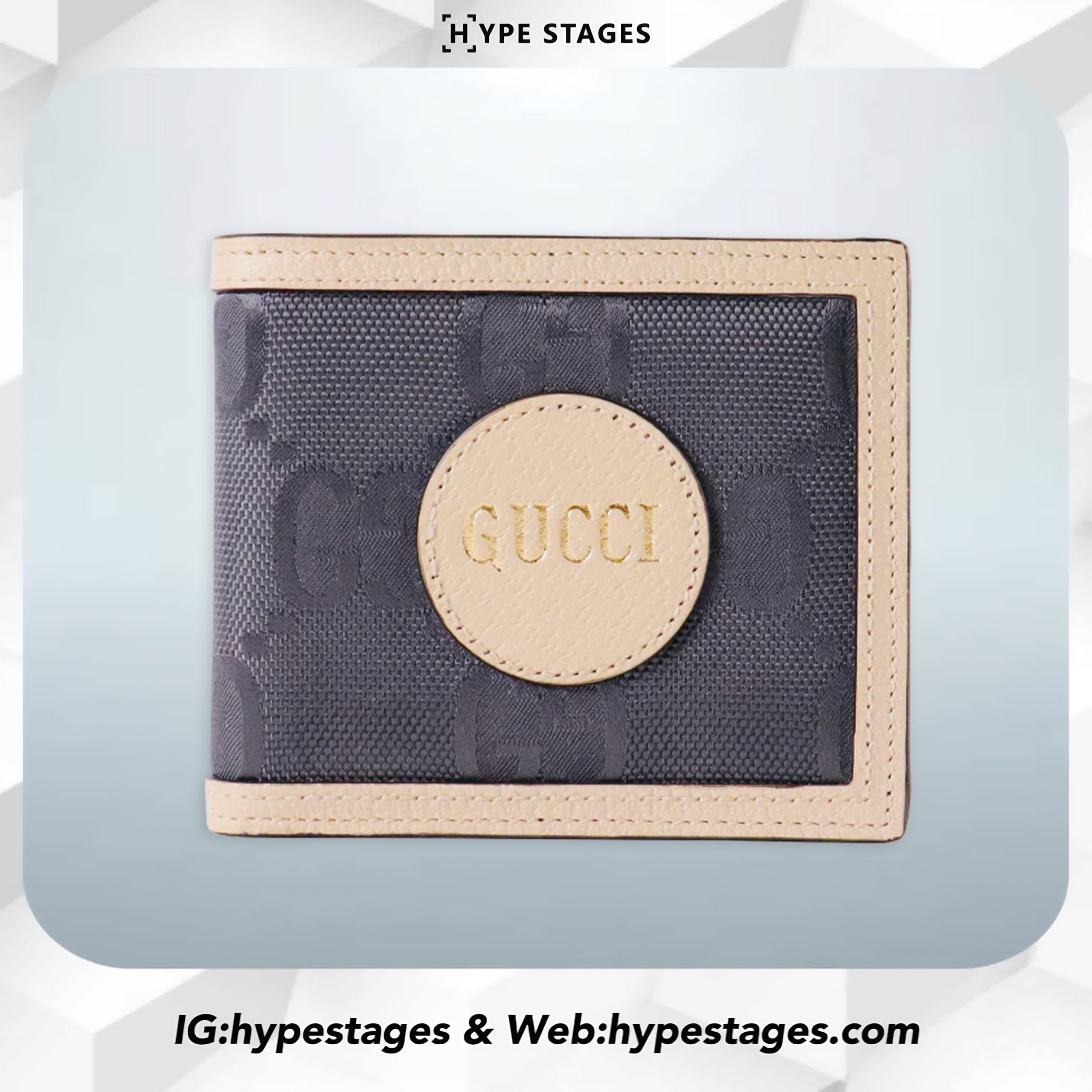 GUCCI OFF THE GRID GREY BIFOLD WALLET – BRAND NEW