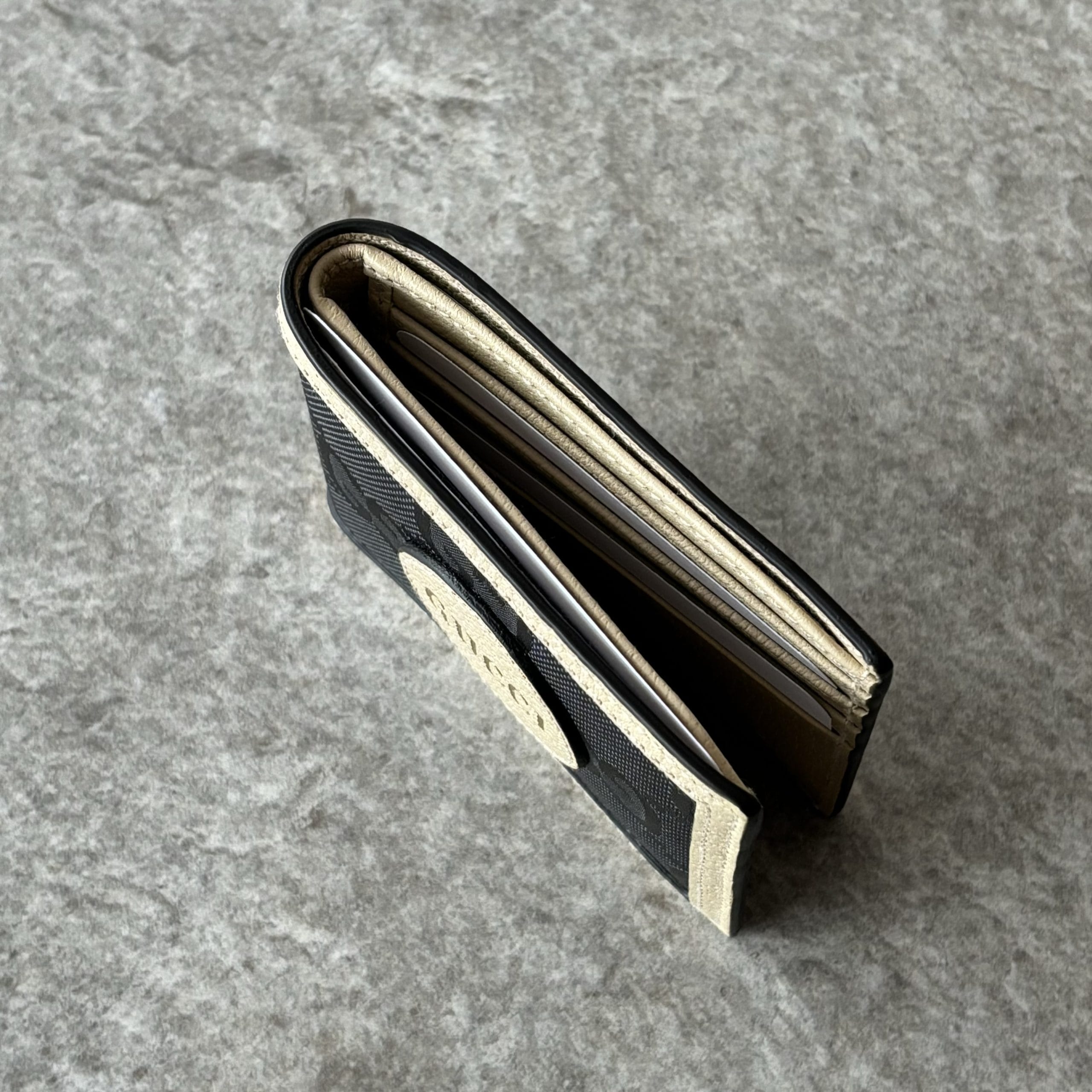 GUCCI OFF THE GRID GREY BIFOLD WALLET – BRAND NEW