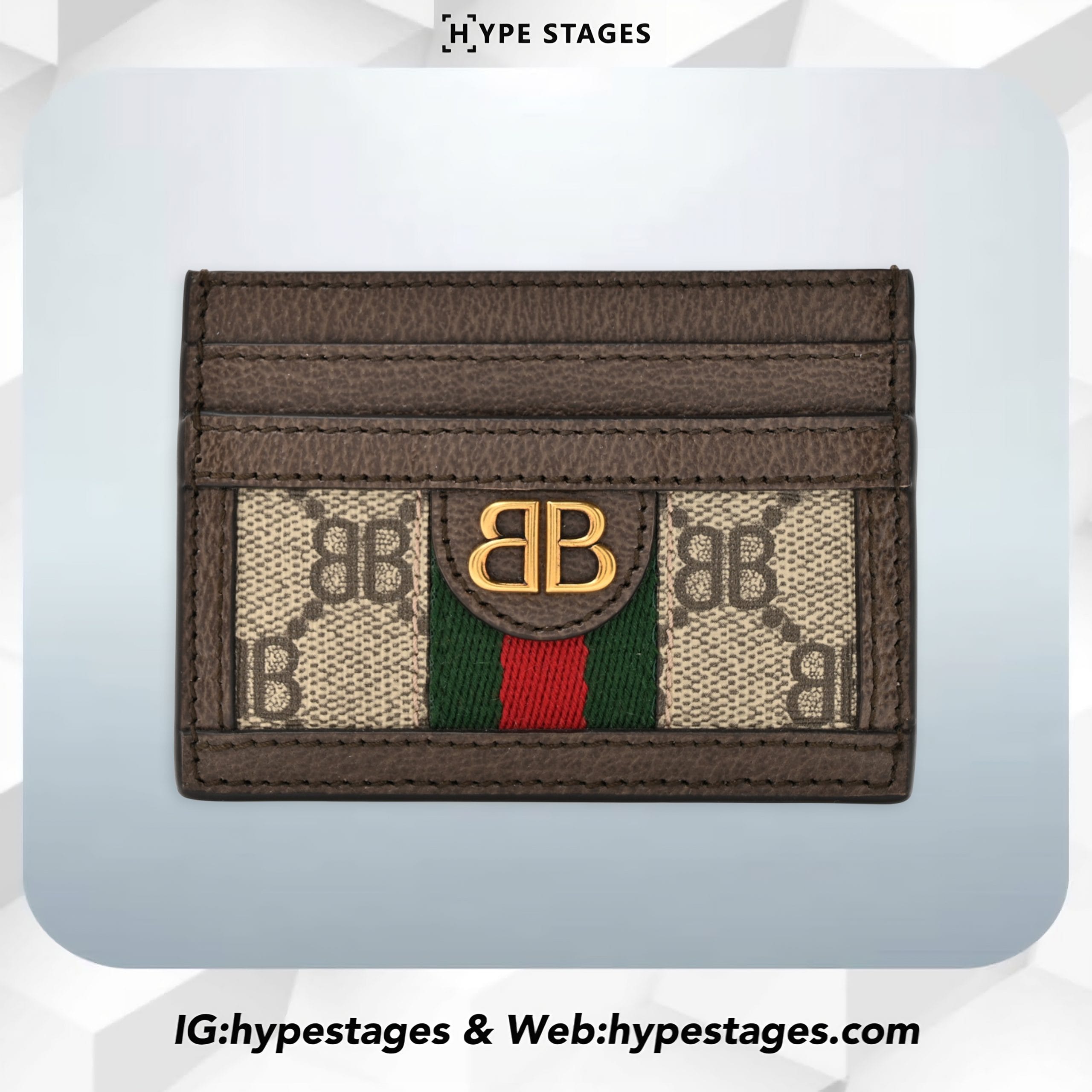 BALENCIAGA X GUCCI HACKER PROJECT CARD HOLDER – BRAND NEW