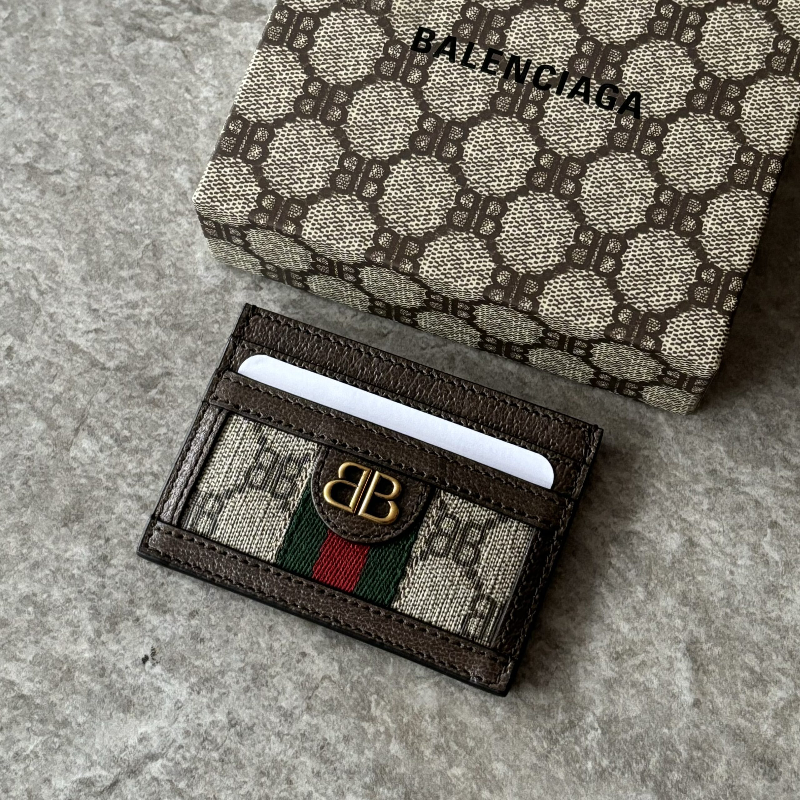 BALENCIAGA X GUCCI HACKER PROJECT CARD HOLDER – BRAND NEW