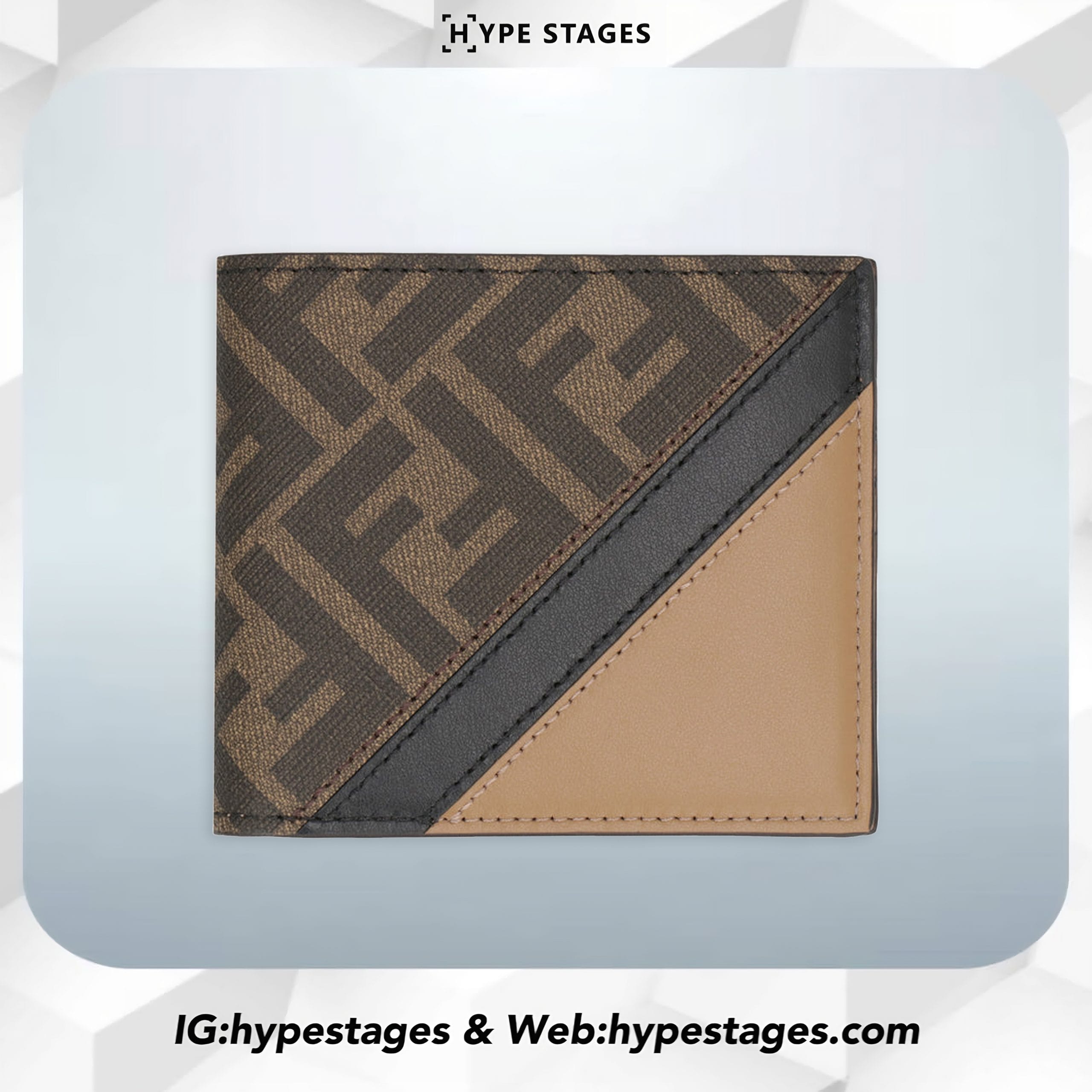 FENDI BIFOLD CLASSIC LOGO WALLET