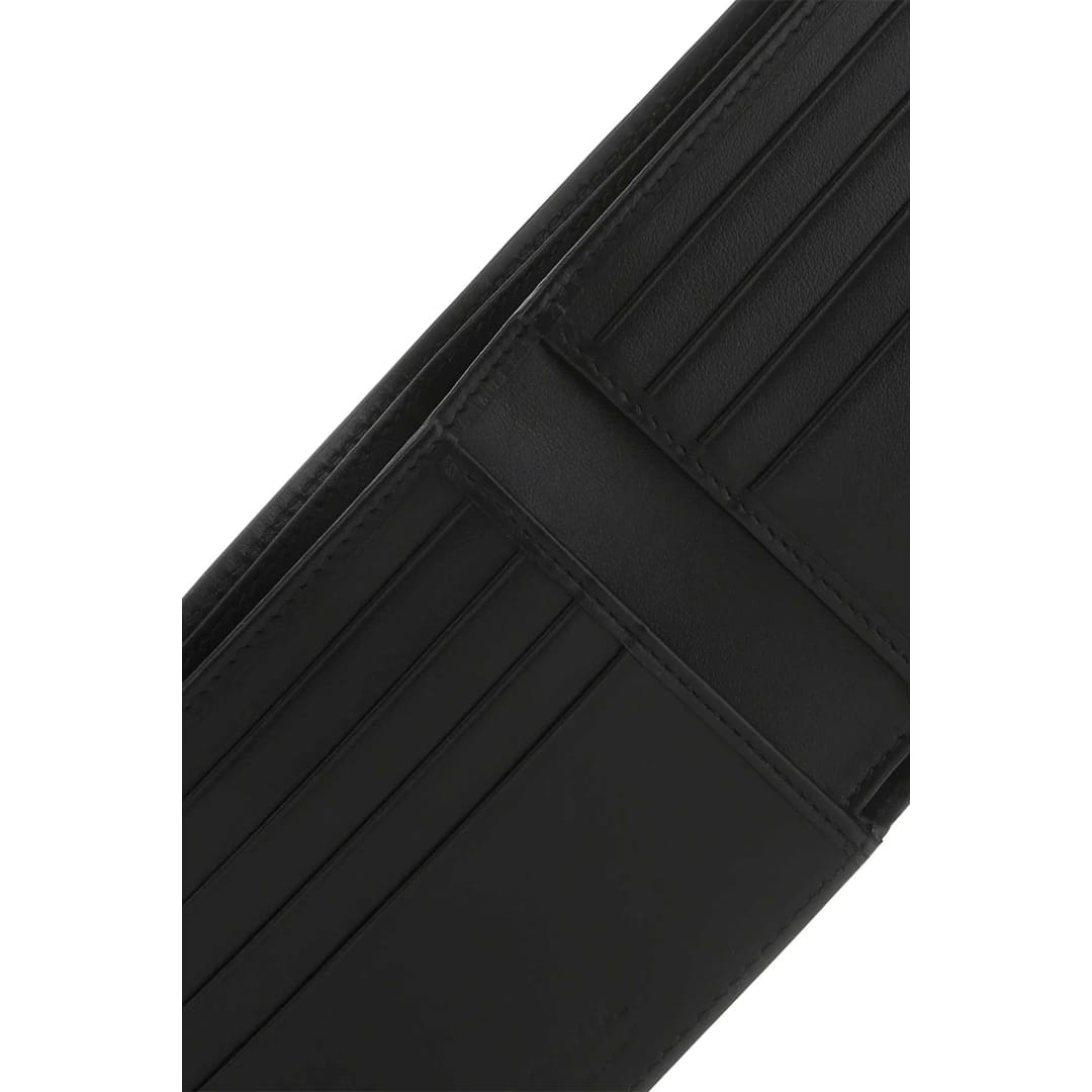 PRADA LOGO PLAQUE BIFOLD WALLET