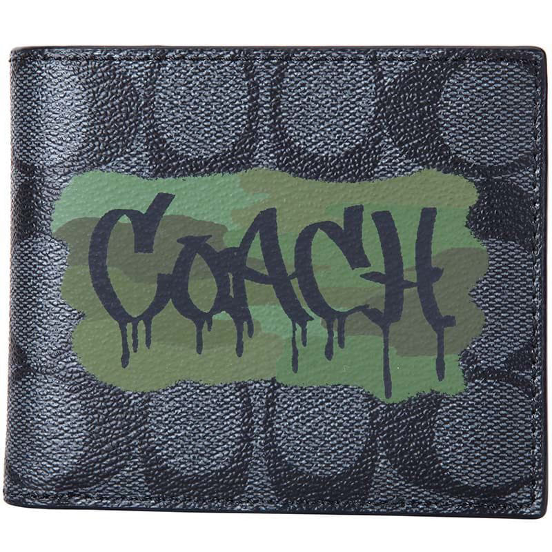 COACH SIGNATURE GRAFITTI WALLET