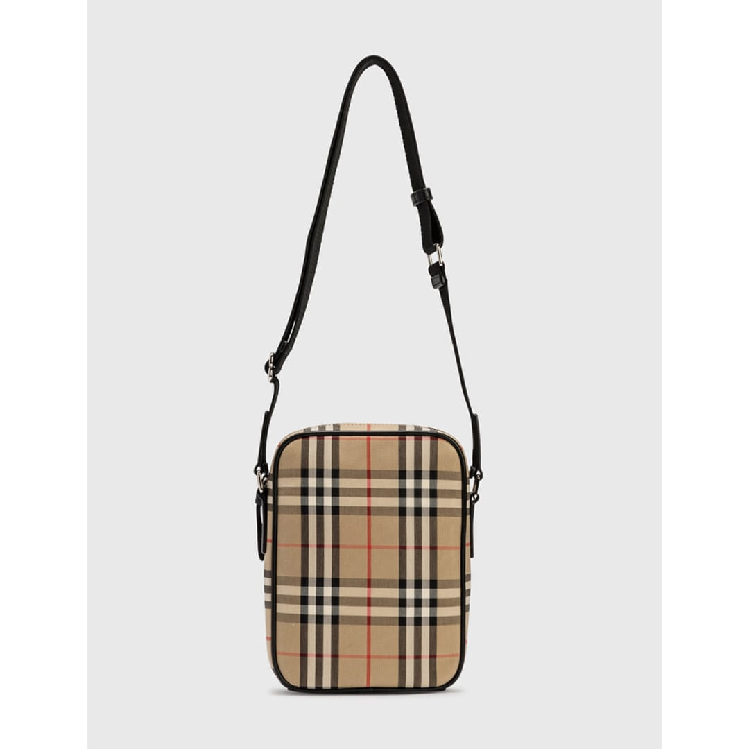 BURBERRY CHECK MOTIF FREDDIE SHOULDER BAG