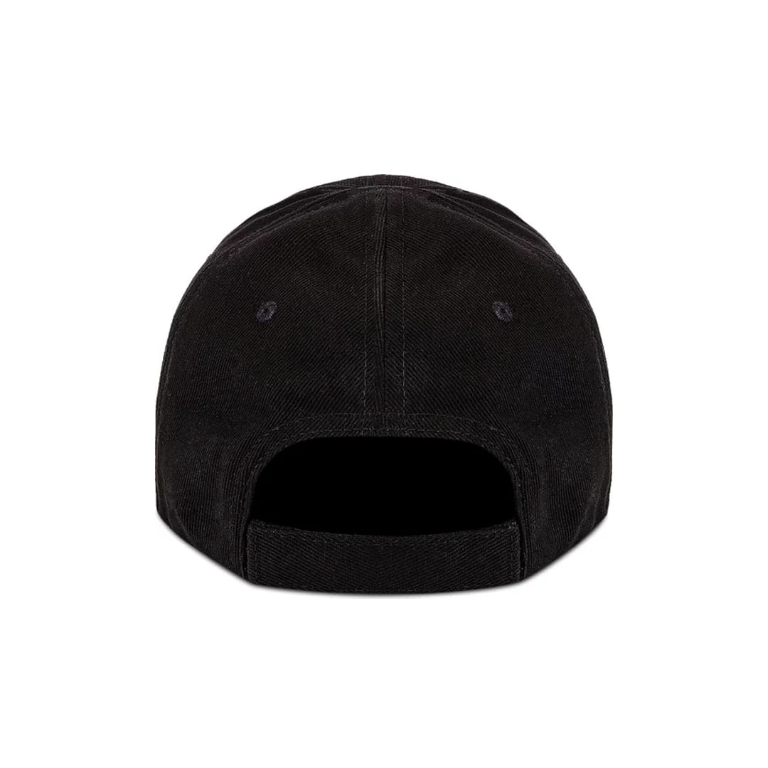 BALENCIAGA SUSTAIN BB LOGO BASEBALL HAT
