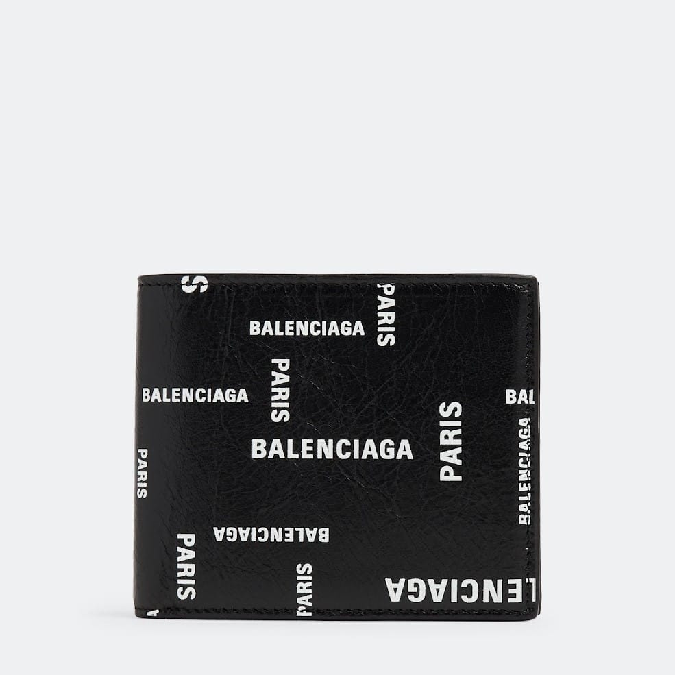 BALENCIAGA LOGO BIFOLDED WALLET