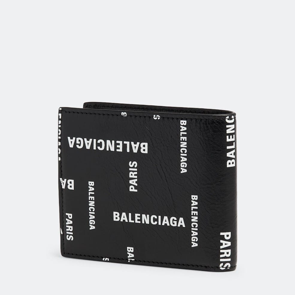 BALENCIAGA LOGO BIFOLDED WALLET
