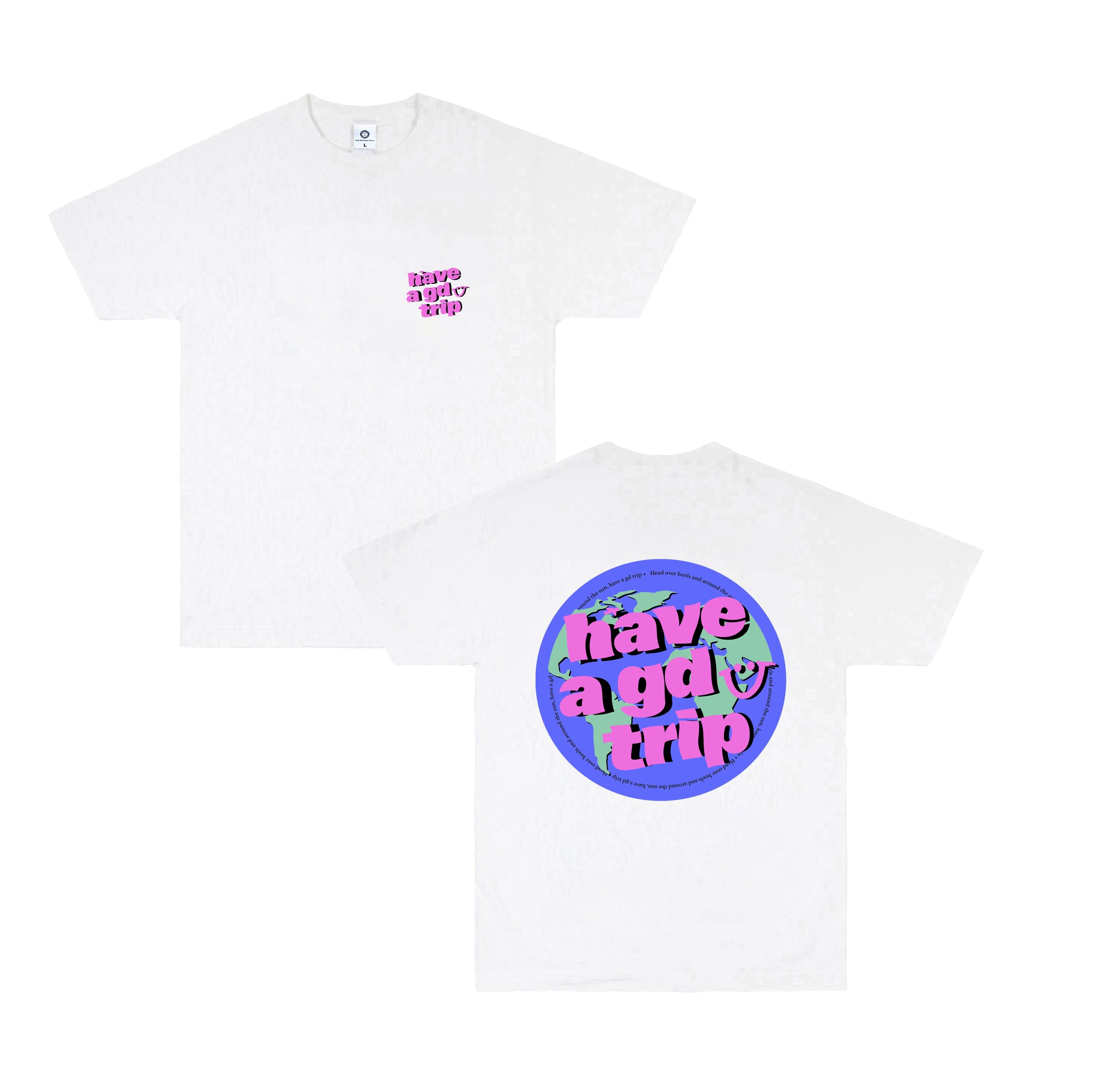 HAVE A GD TRIP 'Around the Sun' Tee - White