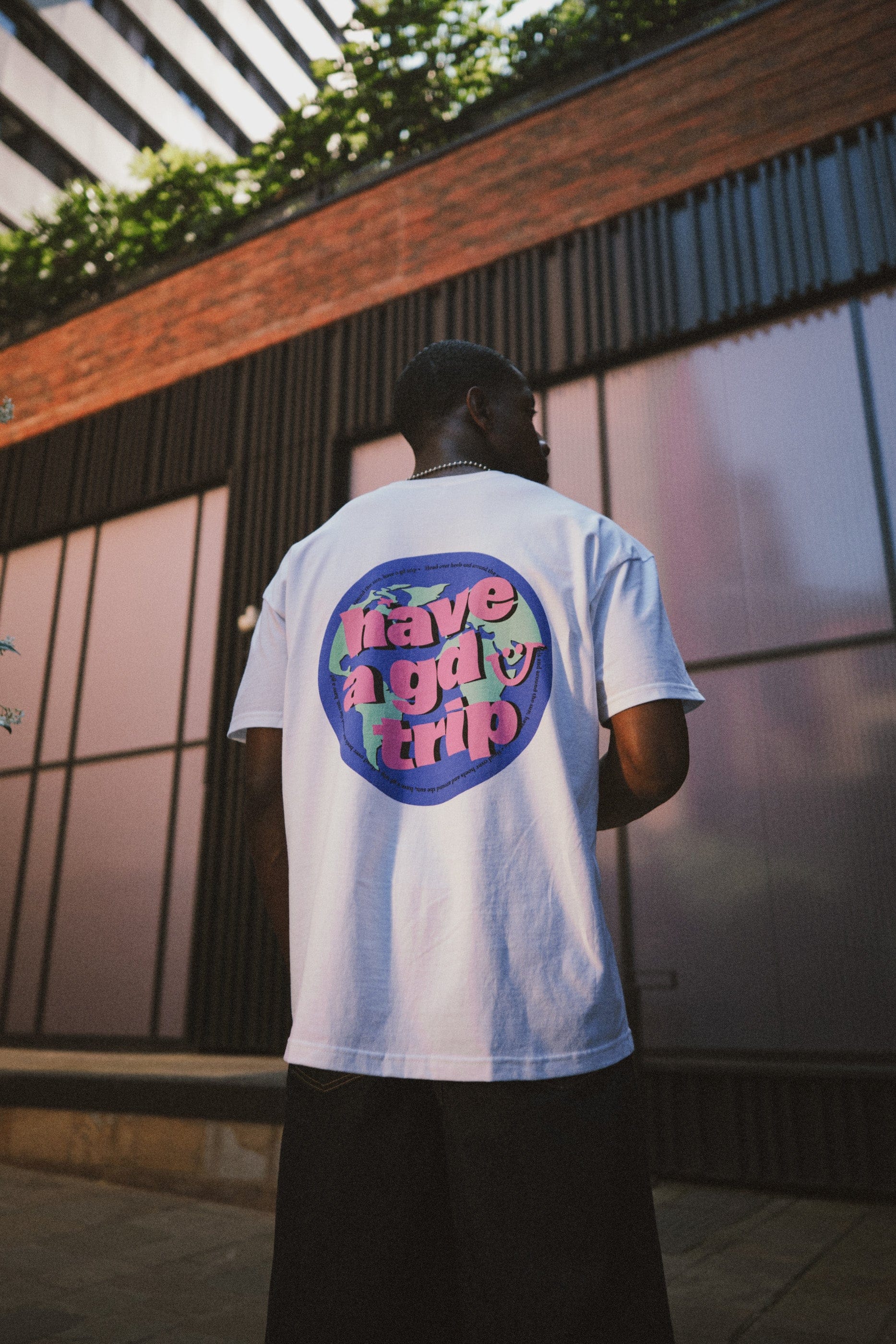 HAVE A GD TRIP 'Around the Sun' Tee - White