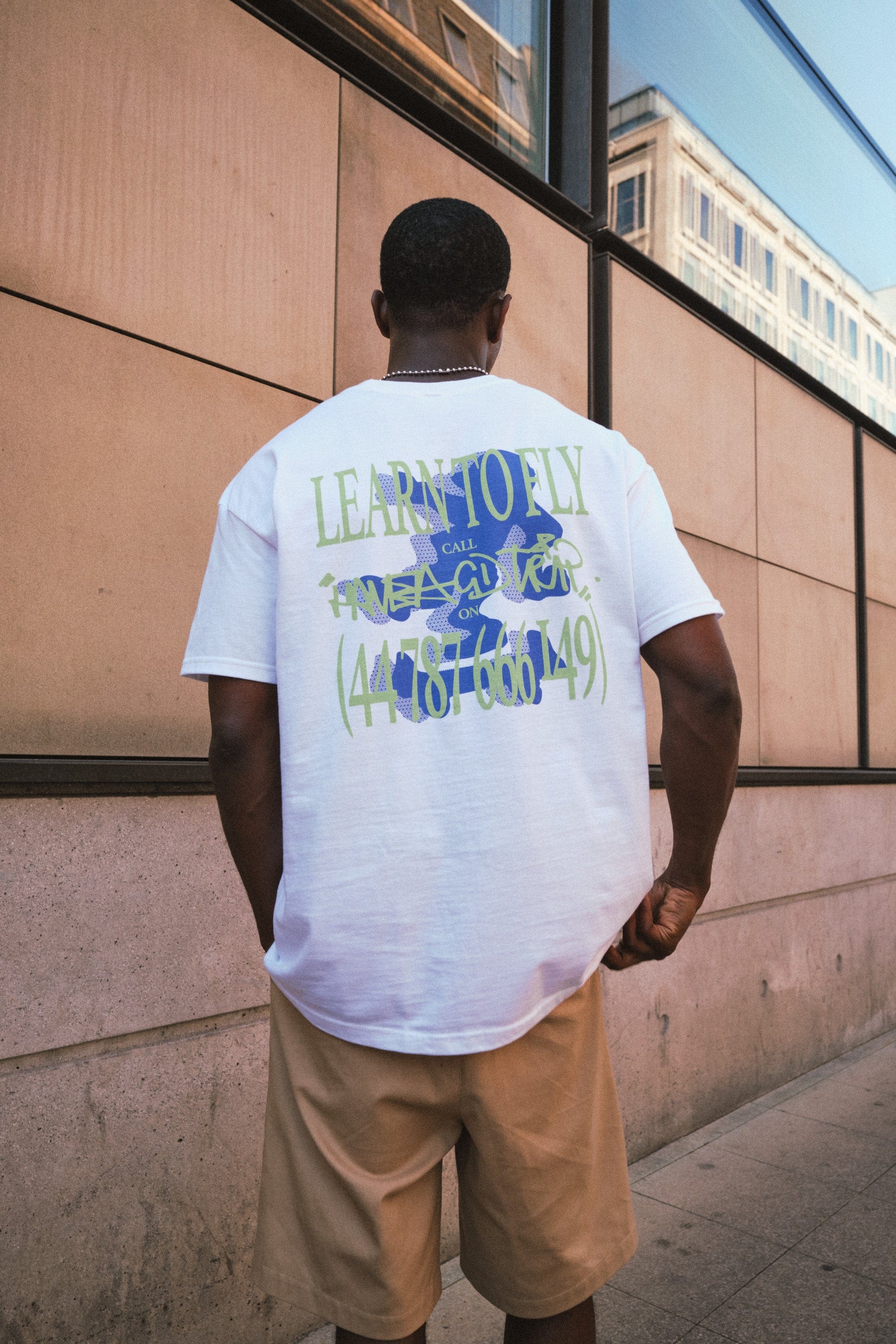 HAVE A GD TRIP 'Learn to Fly' Tee - White