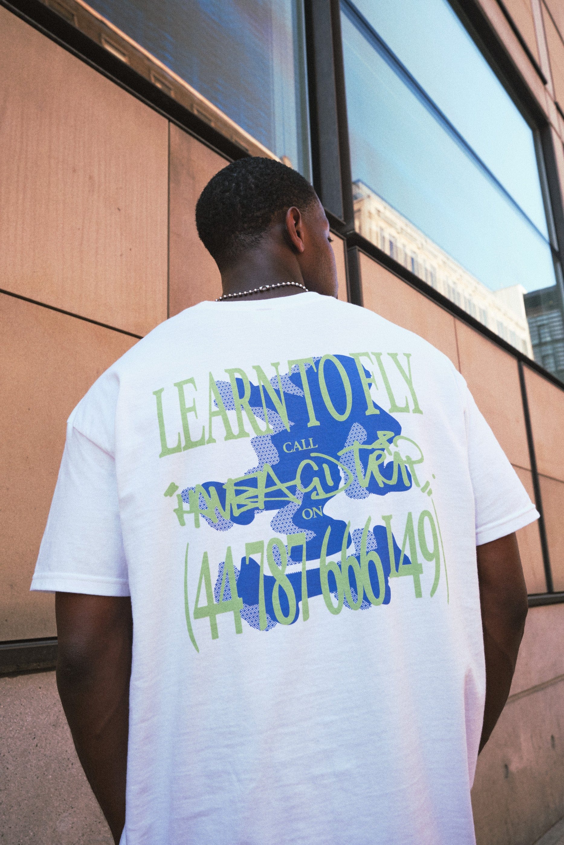 HAVE A GD TRIP 'Learn to Fly' Tee - White
