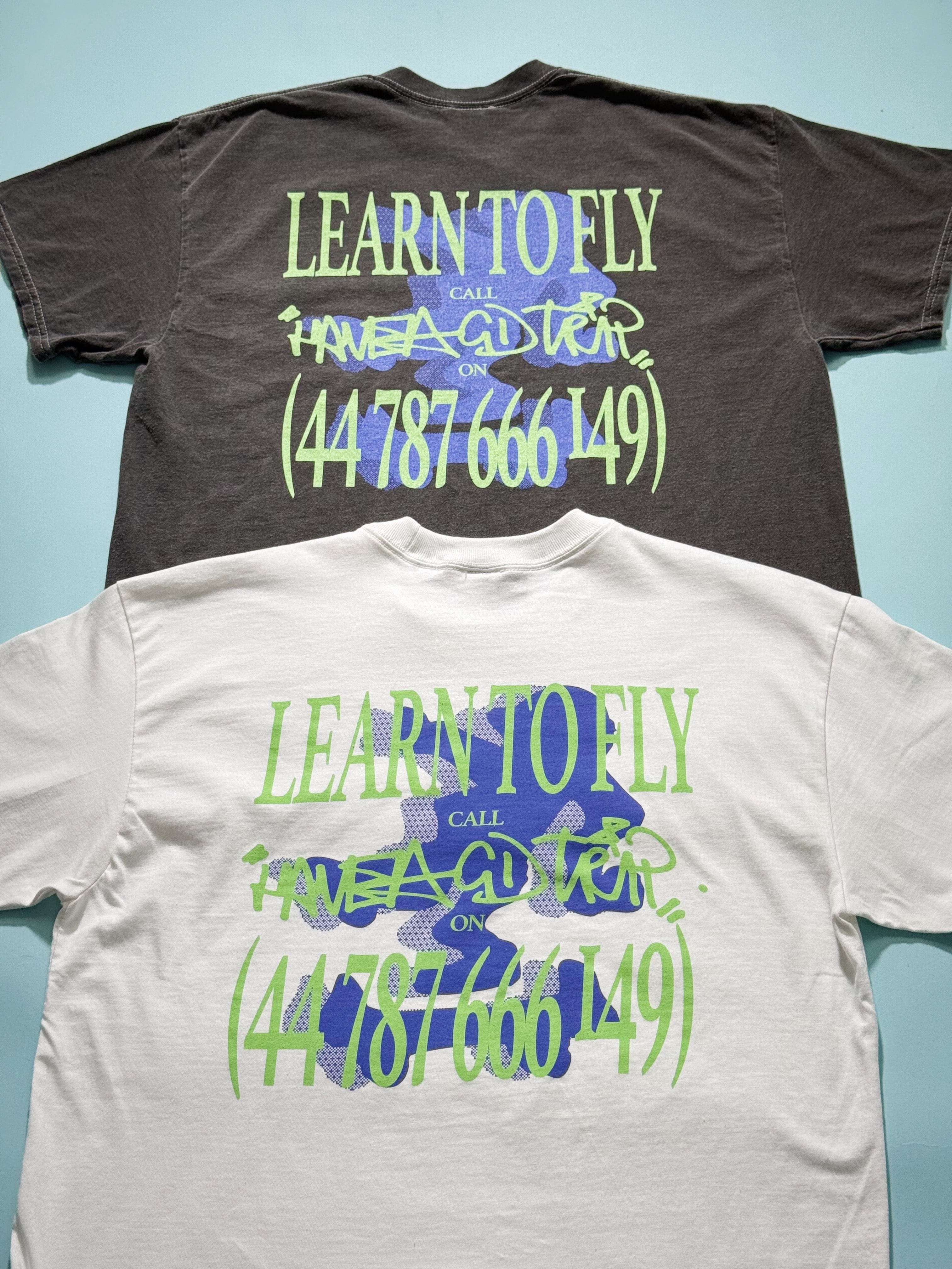 HAVE A GD TRIP 'Learn to Fly' Tee - White
