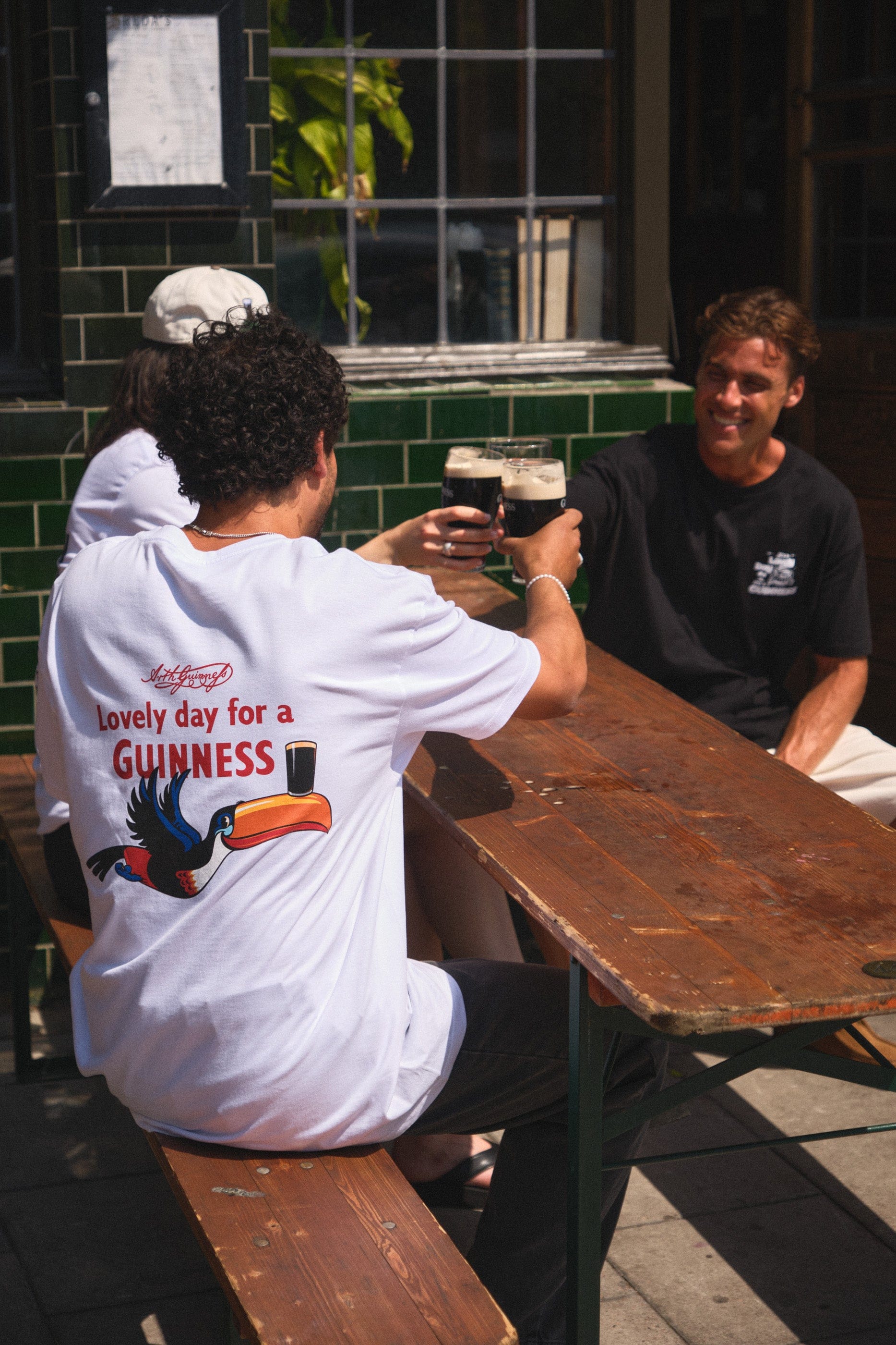 Guinness x UN:IK 'Toucan' Tee - White