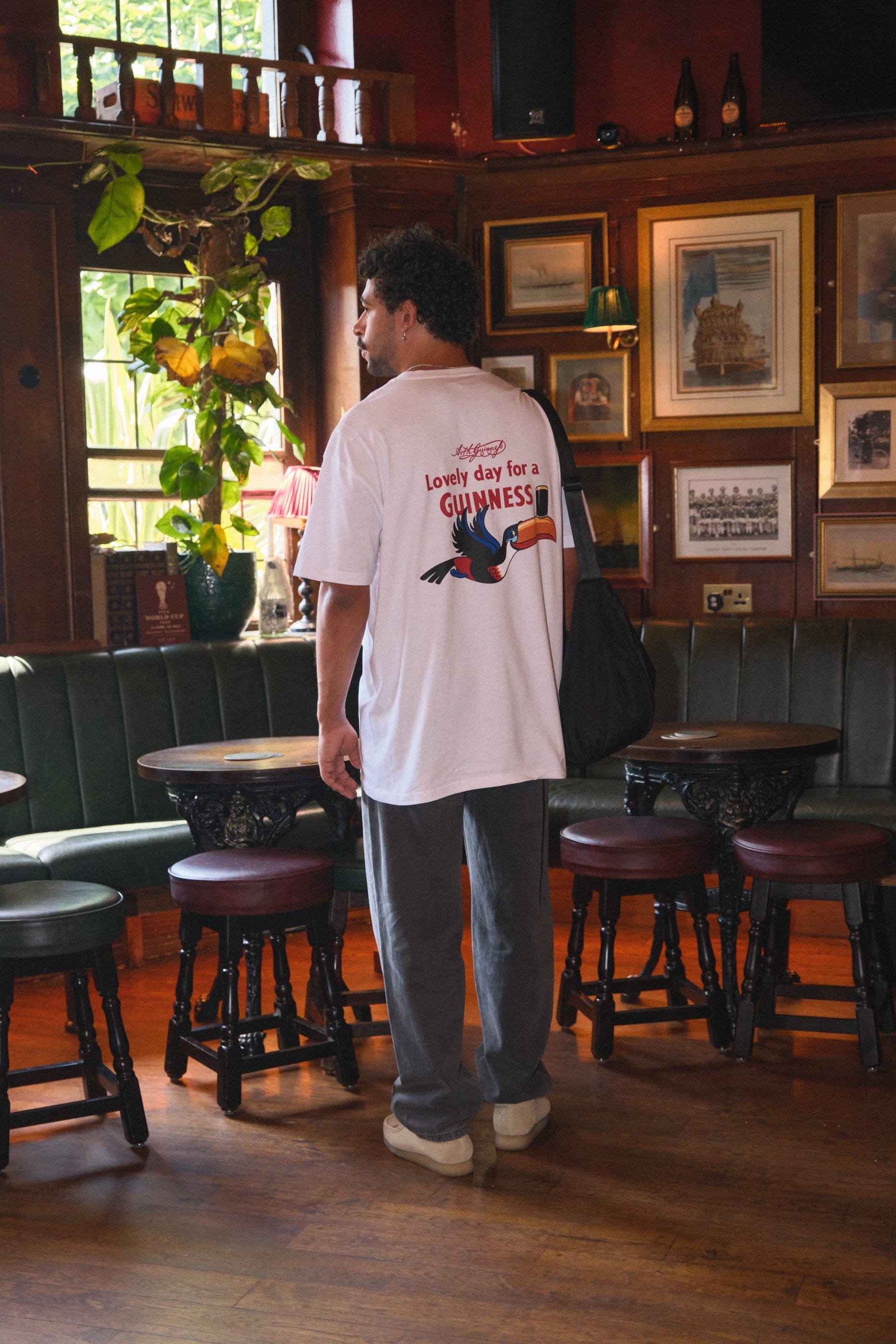 Guinness x UN:IK 'Toucan' Tee - White