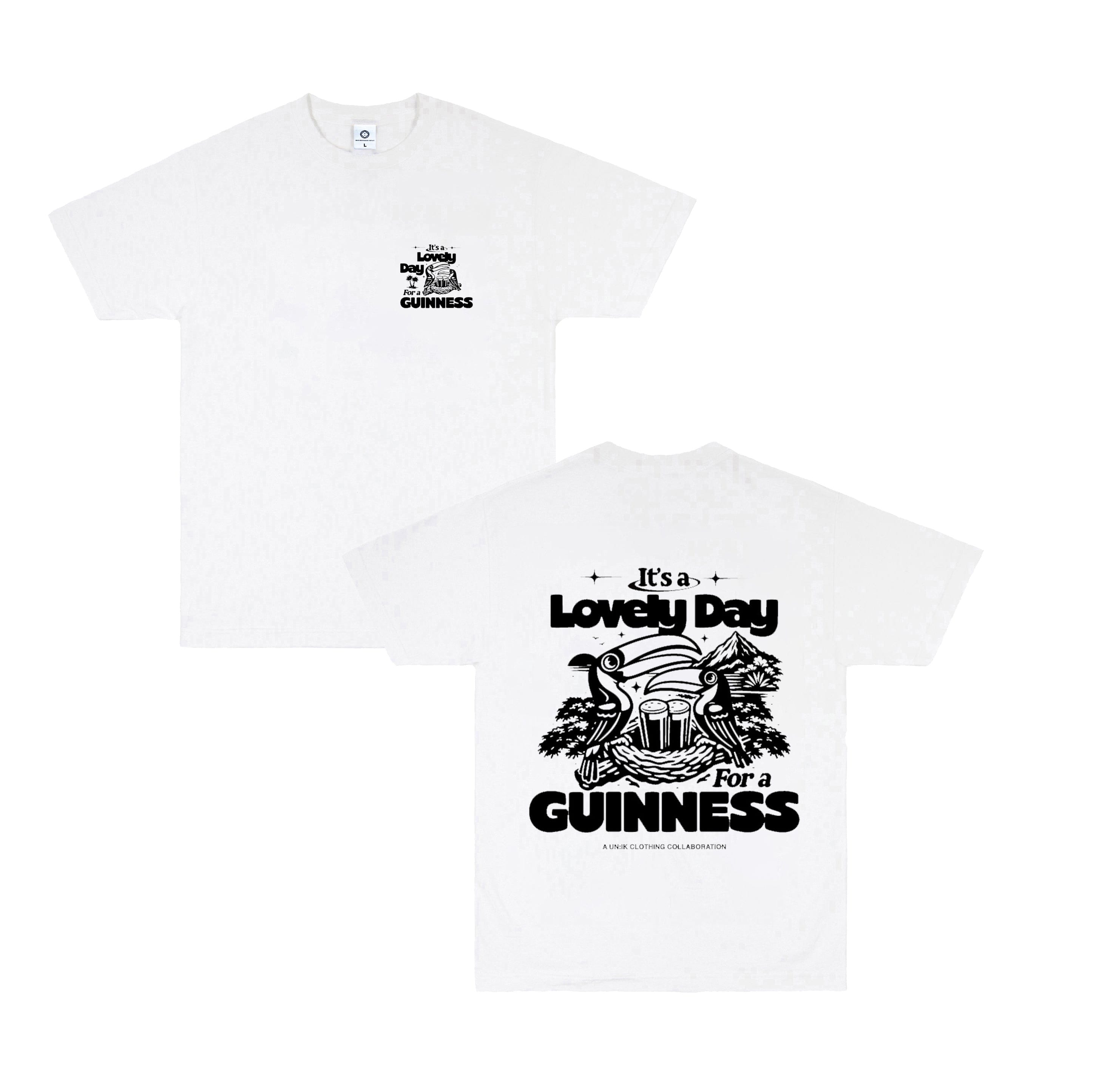 Guinness x UN:IK 'Nesting' Tee - White
