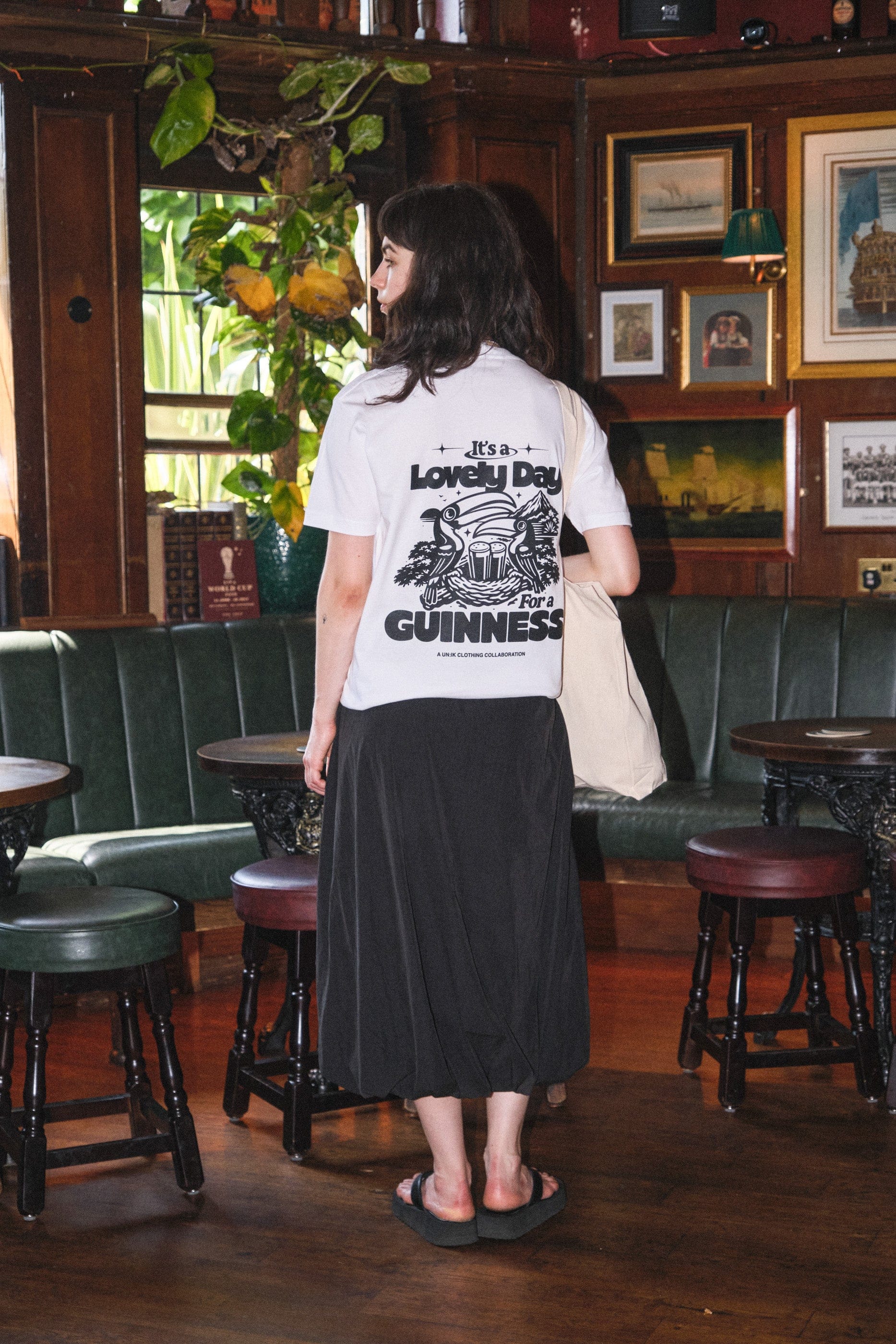 Guinness x UN:IK 'Nesting' Tee - White