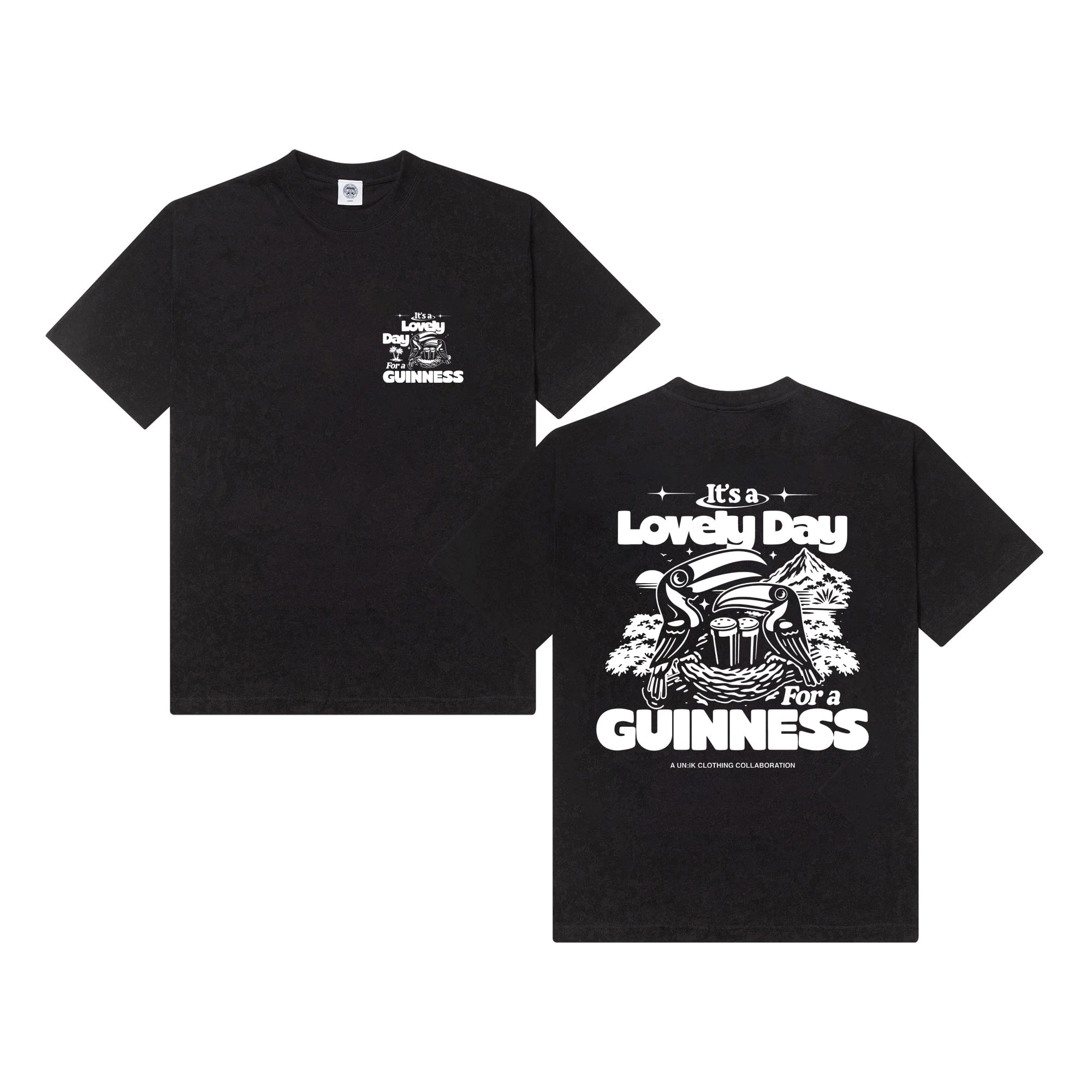 Guinness x UN:IK 'Nesting' Tee - Black