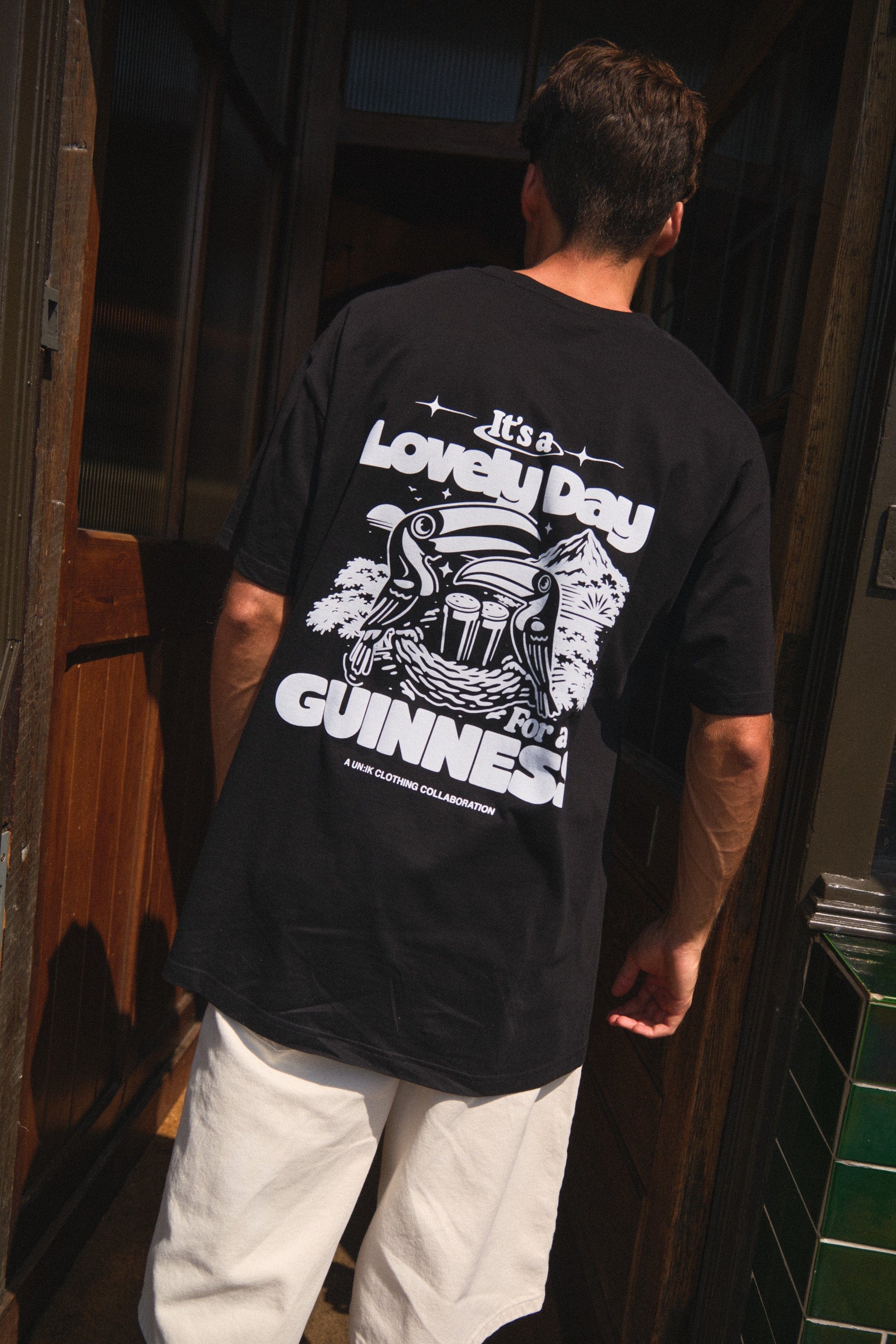 Guinness x UN:IK 'Nesting' Tee - Black
