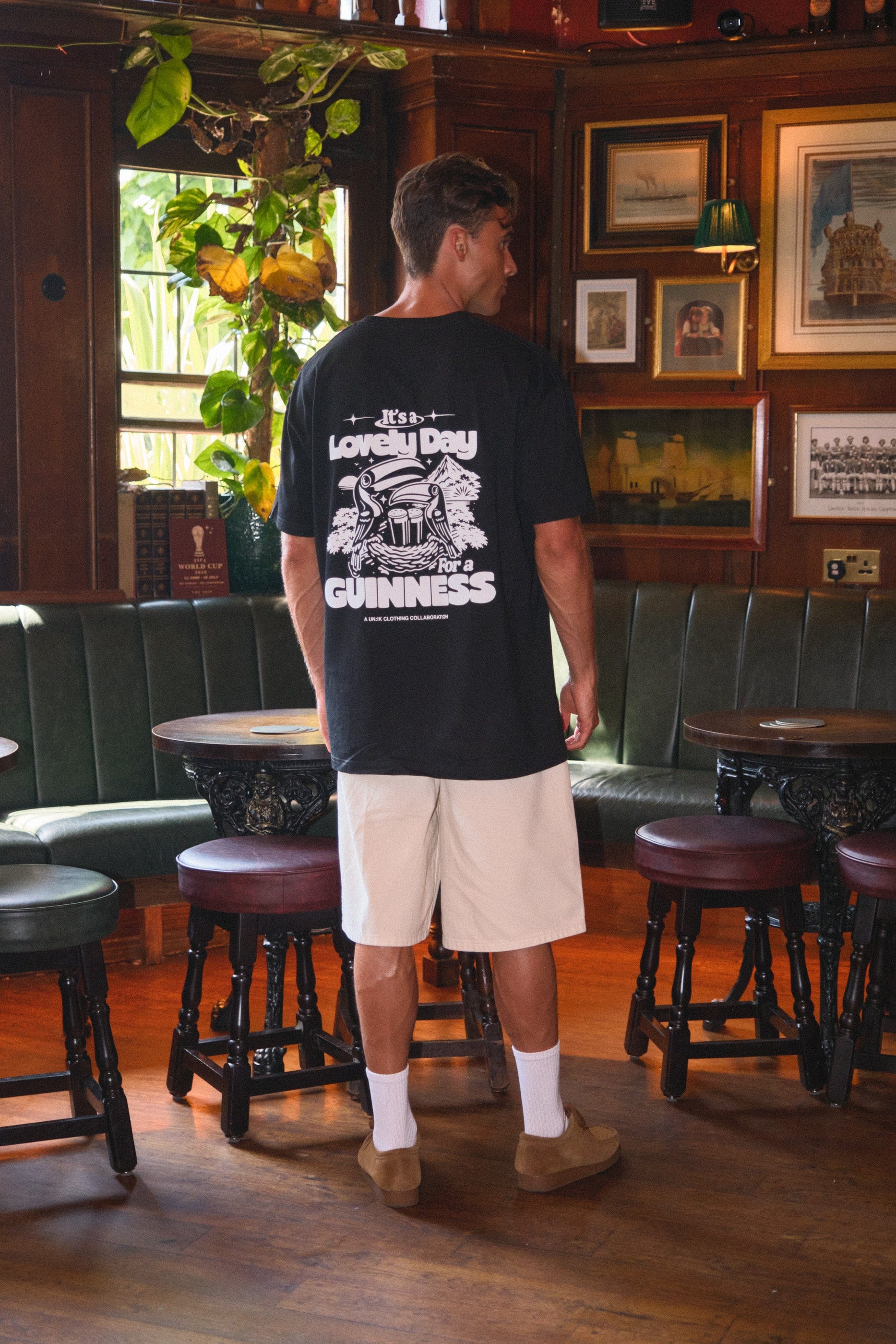 Guinness x UN:IK 'Nesting' Tee - Black