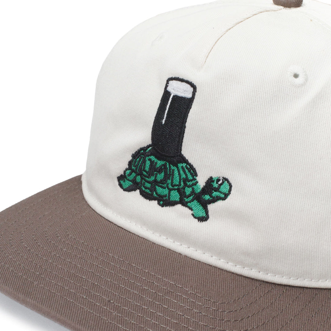 Guinness x UN:IK 'Tortoise' Embroidered Cap - Natural/Walnut