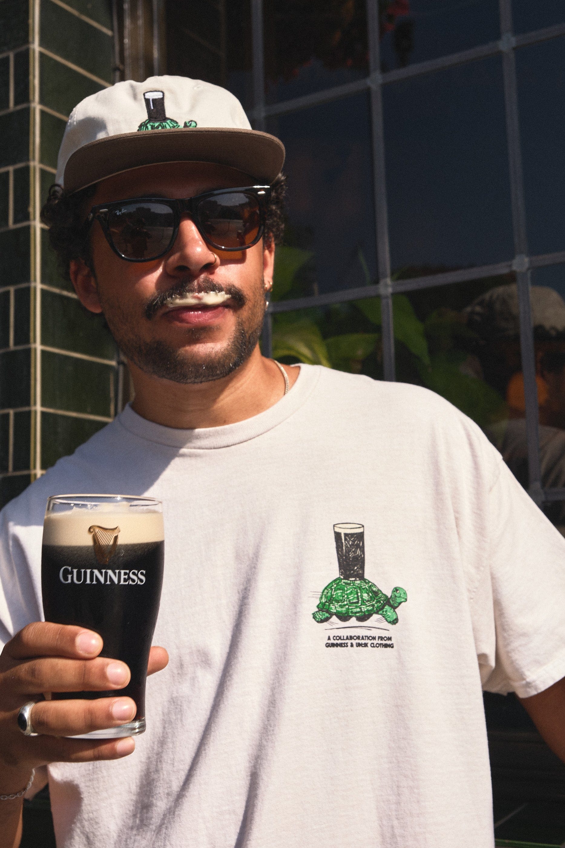 Guinness x UN:IK 'Tortoise' Vintage Washed Tee & Cap Bundle