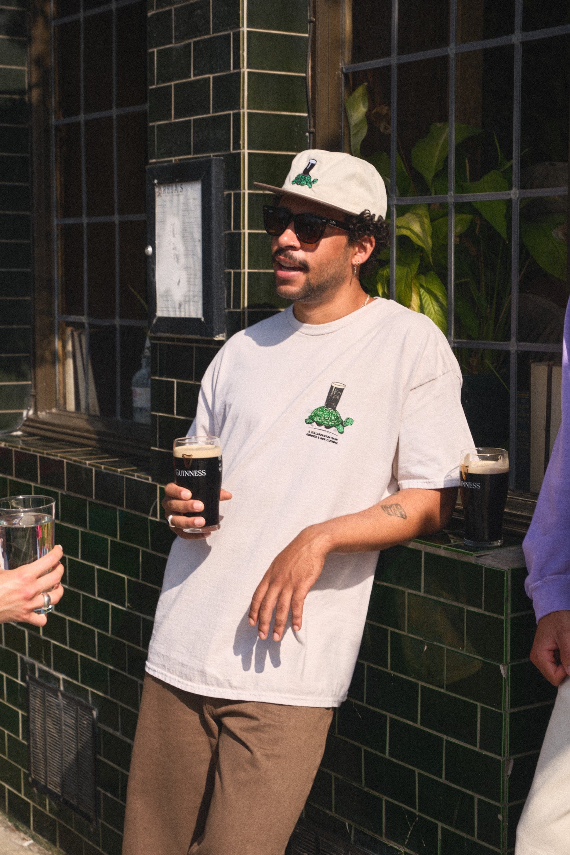 Guinness x UN:IK 'Tortoise' Vintage Washed Tee & Cap Bundle