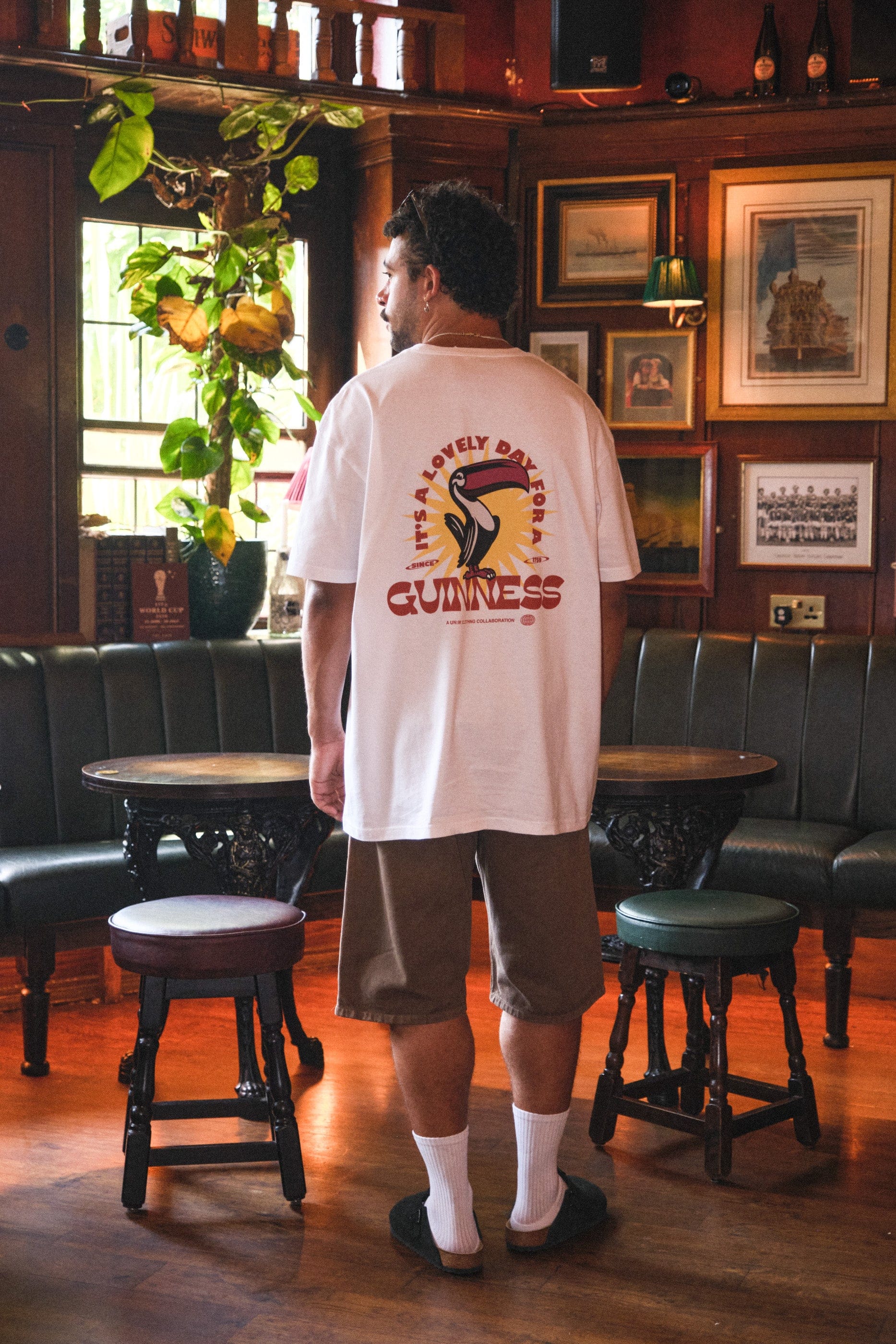 Guinness x UN:IK 'Sunshine Toucan' Tee & Print Bundle