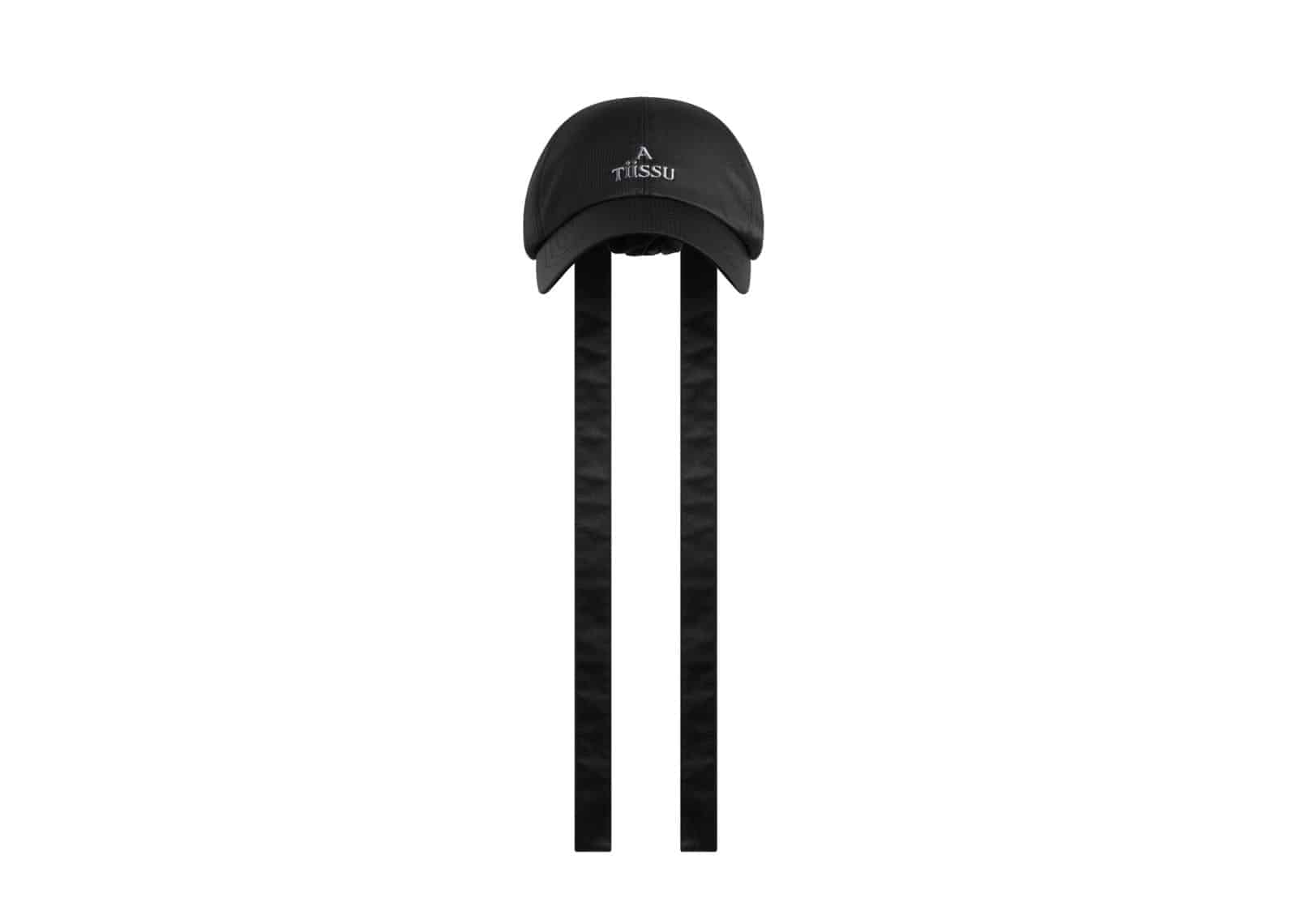 Atiissu Shirring Cap Black