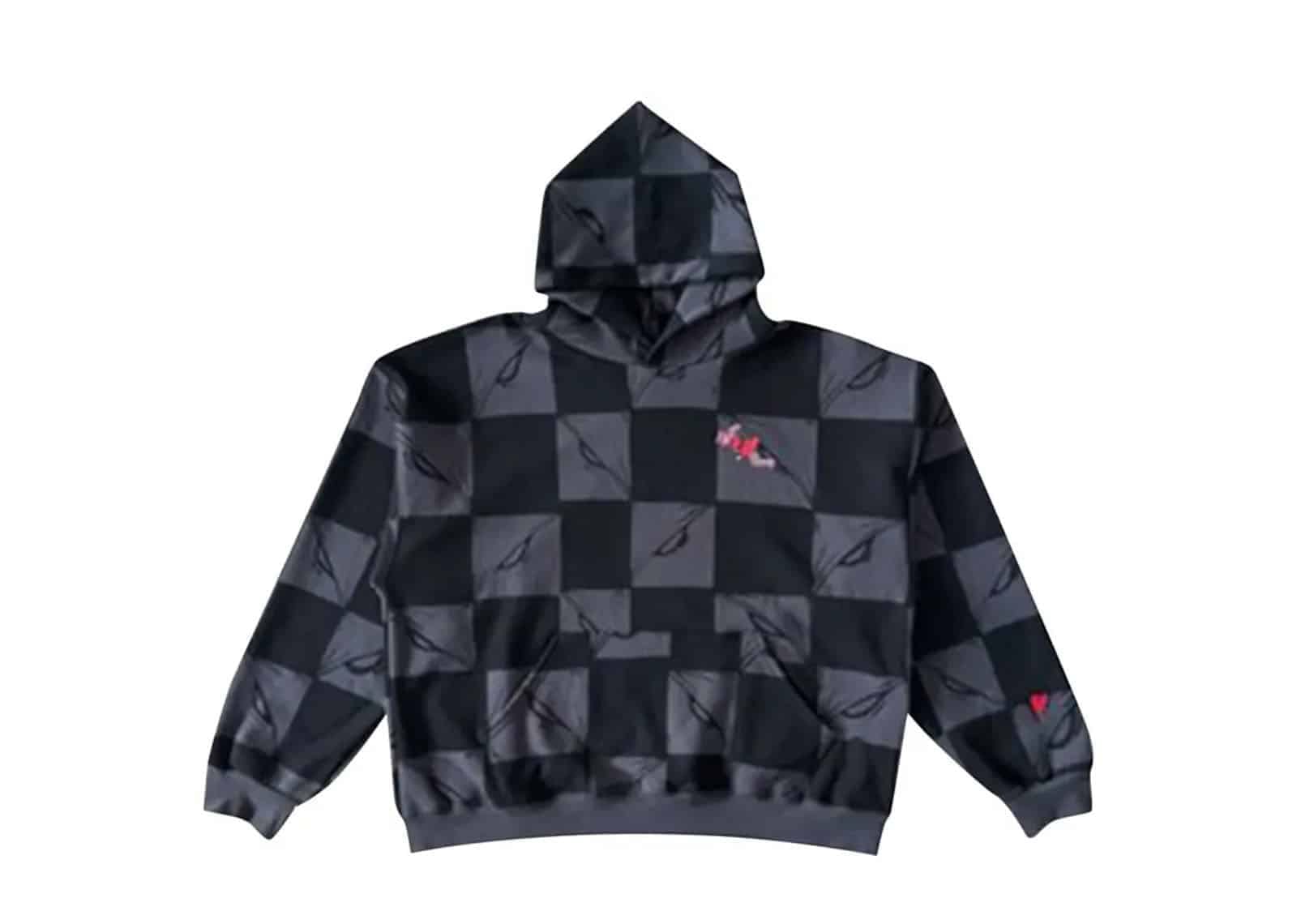 Chrome Hearts Matty Boy Anti Promo 99 Eyes Hoodie Black/Grey
