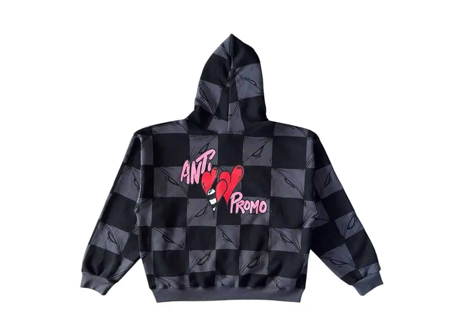 Chrome Hearts Matty Boy Anti Promo 99 Eyes Hoodie Black/Grey