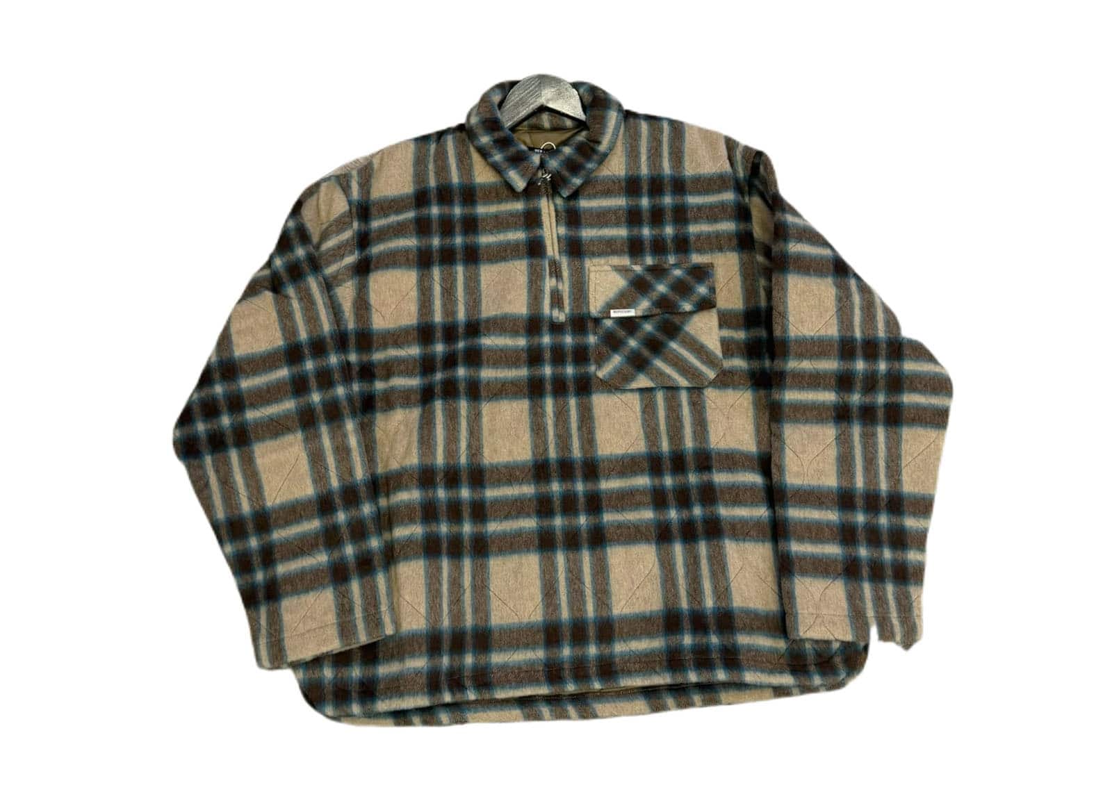 Represent Pullover Shirt Check Brown
