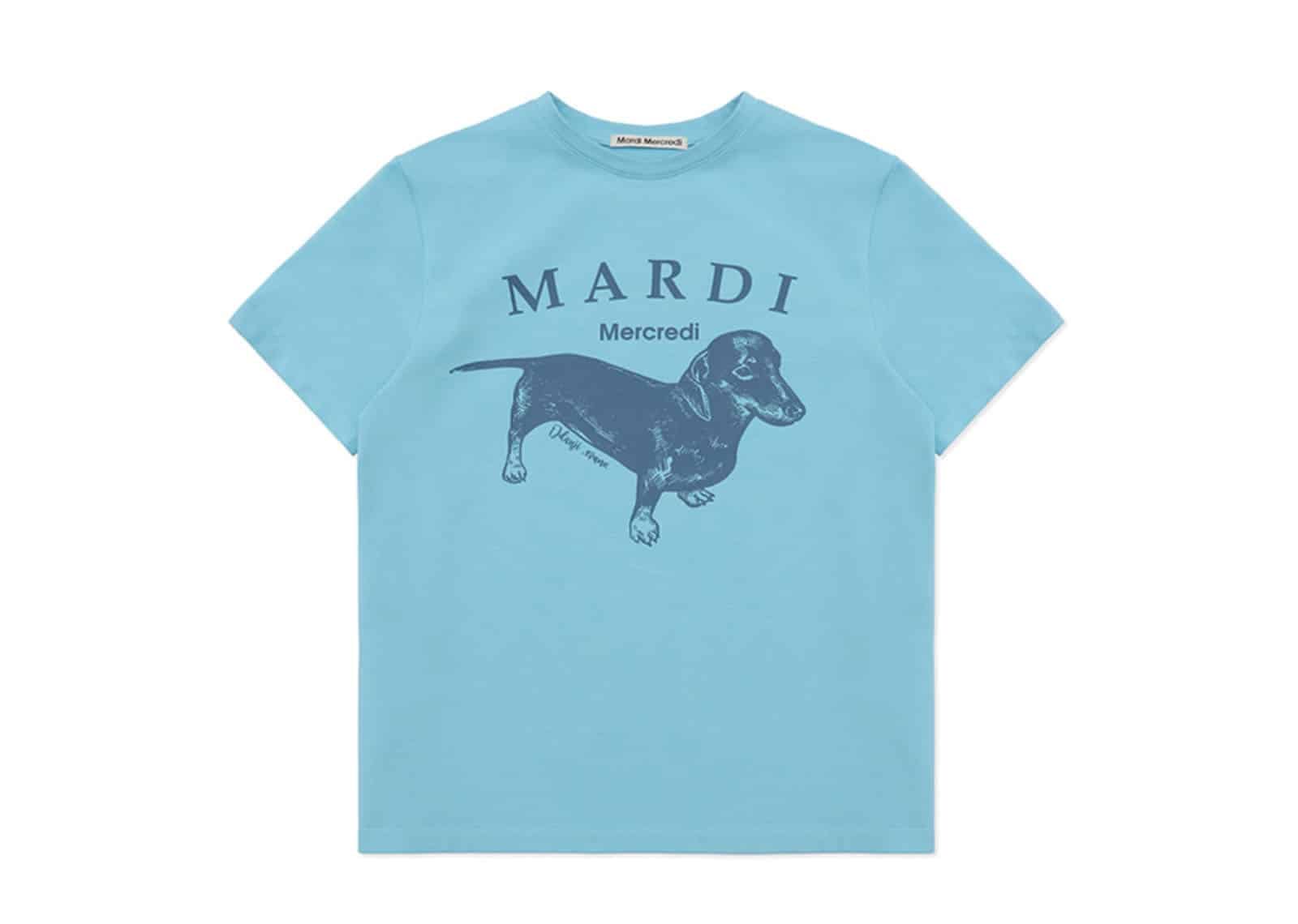Mardi Mercredi (Exclusive) Slim Tee DDANJI Vivid Blue