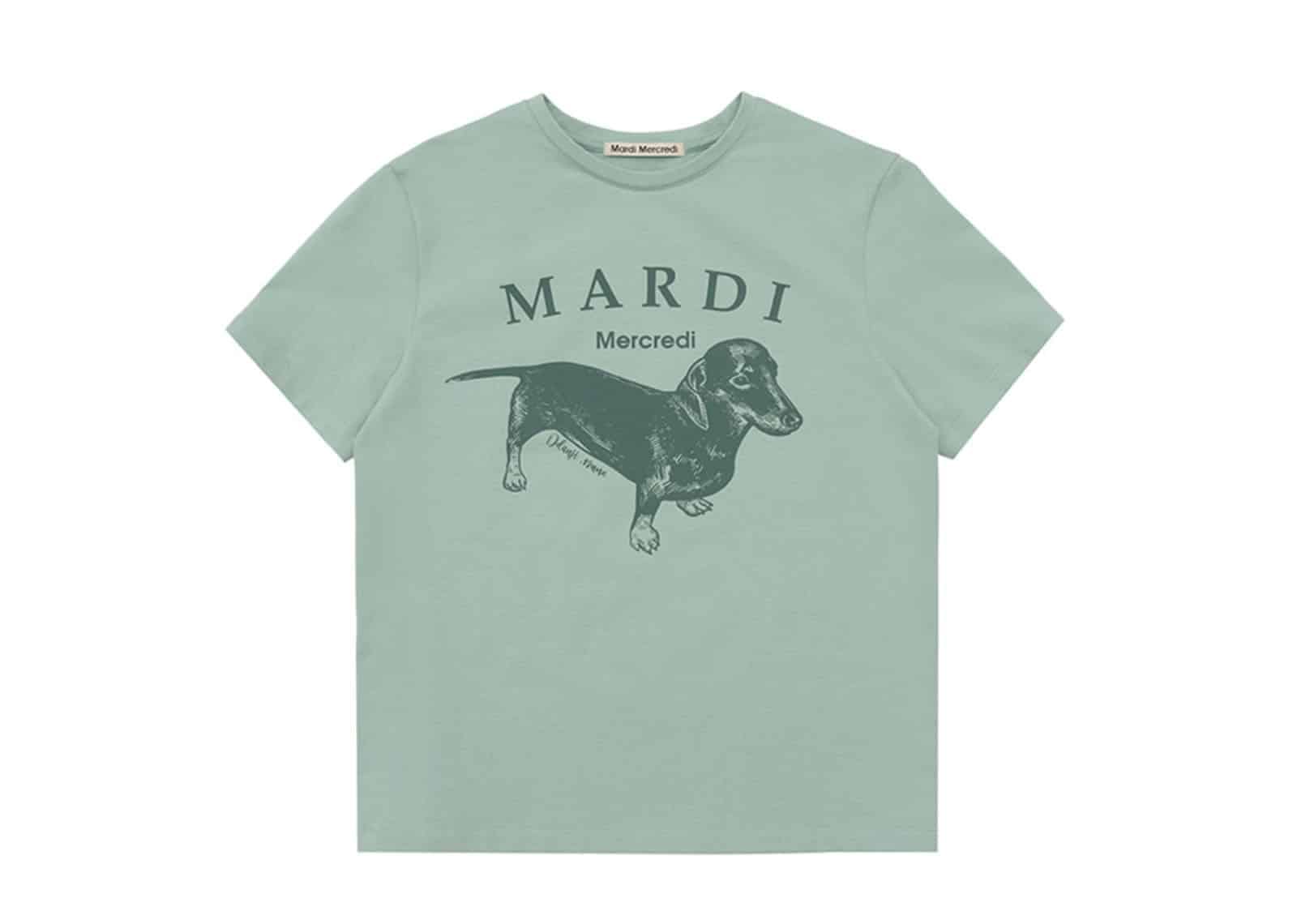 Mardi Mercredi (Exclusive) Slim Tee DDANJI Pastel Mint
