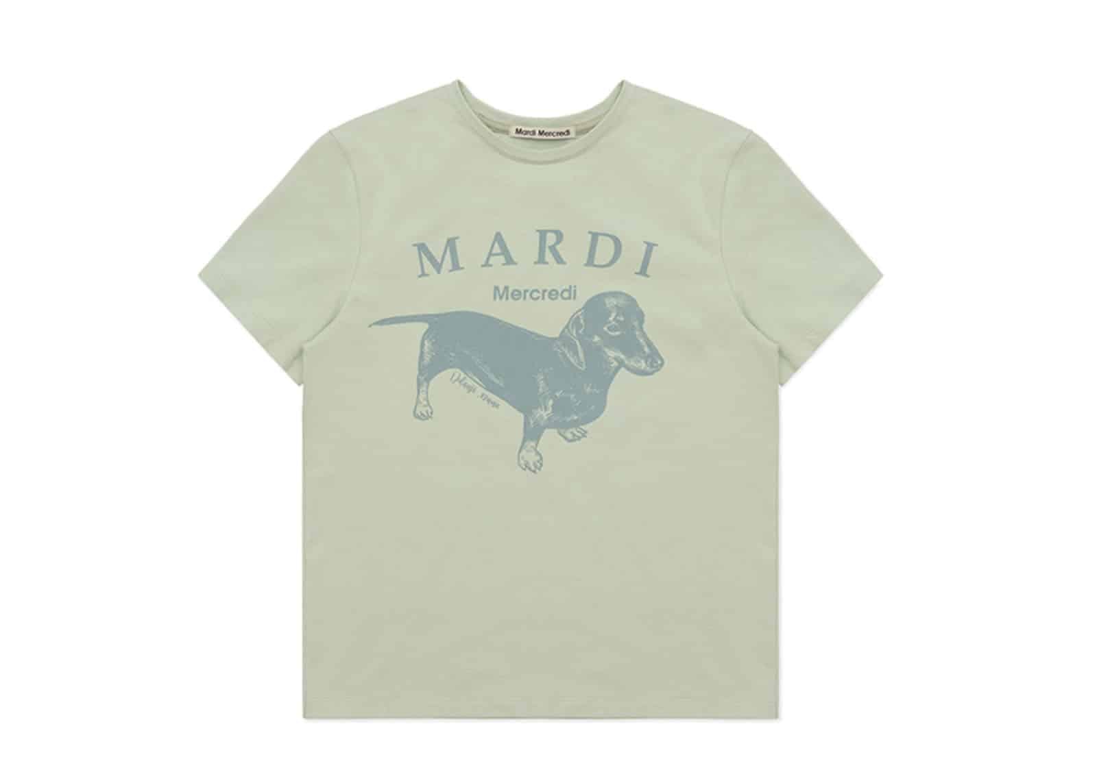 Mardi Mercredi (Exclusive) Slim Tee DDANJI Pastel Green