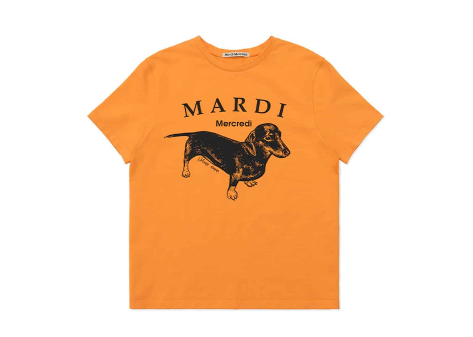 Mardi Mercredi (Exclusive) Slim Tee DDANJI Vivid Orange