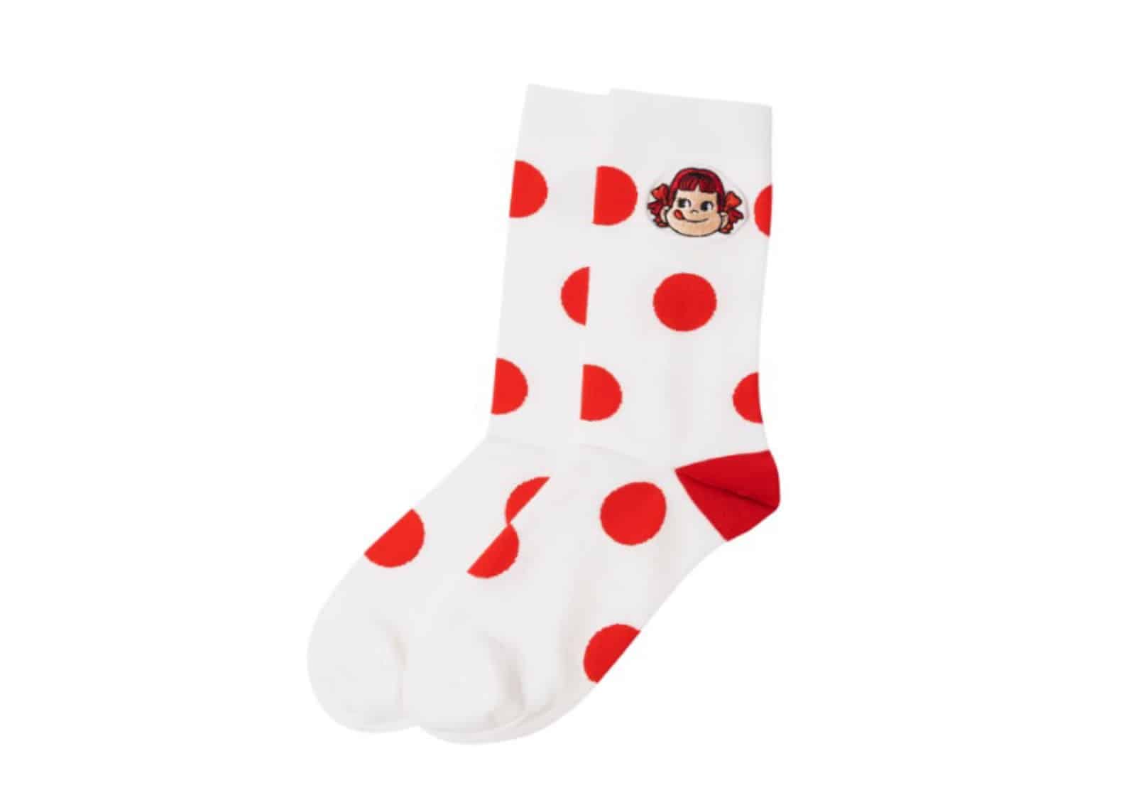 A Few Good Kids x Fujiya Peko Socks White