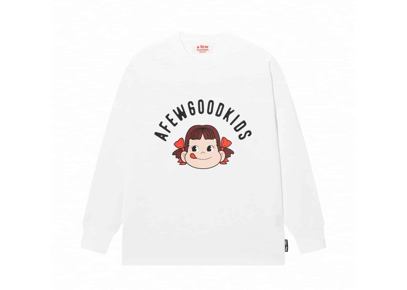 A Few Good Kids x Fujiya Peko L/S Tee White