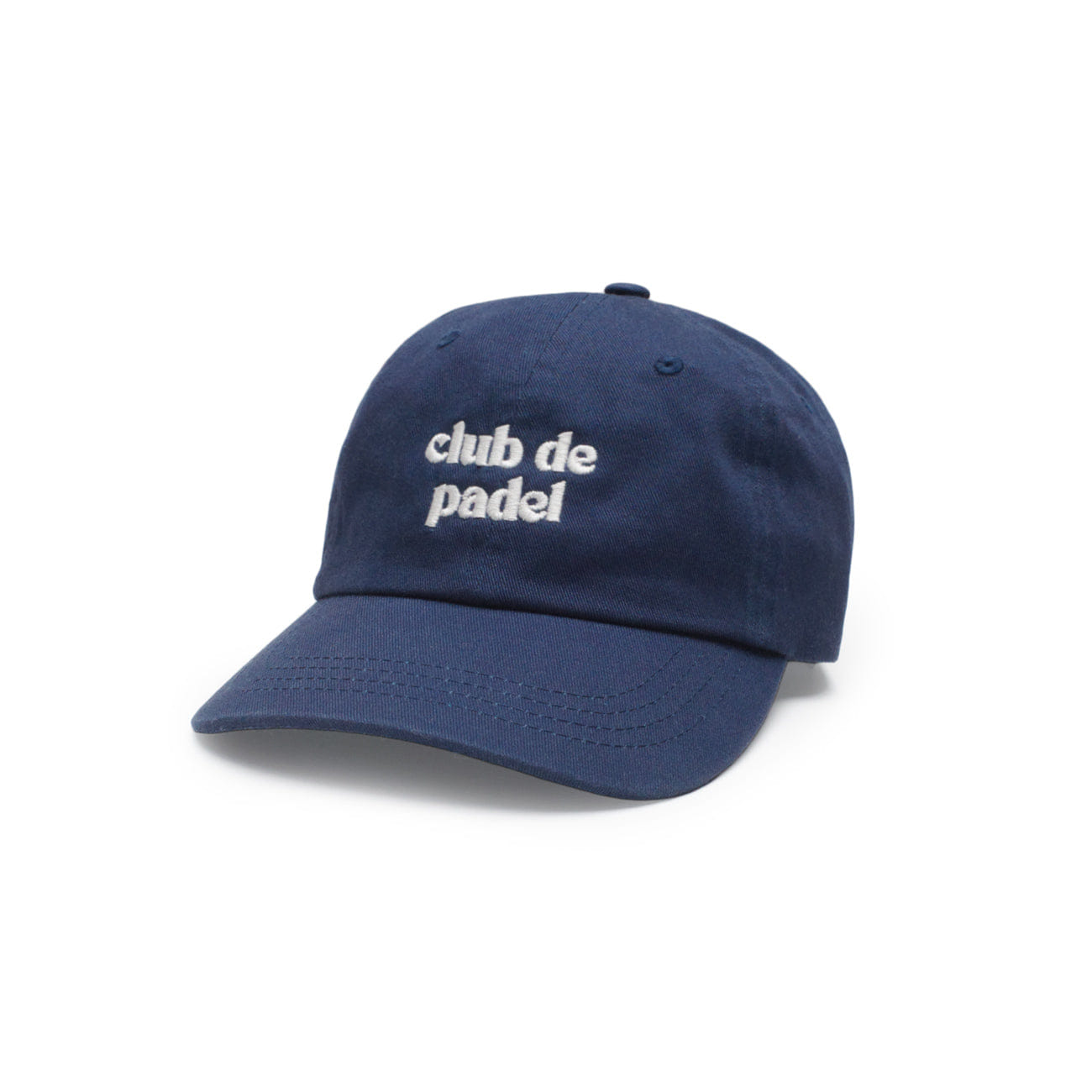 Club de Padel 6 Panel Dad Cap - Navy