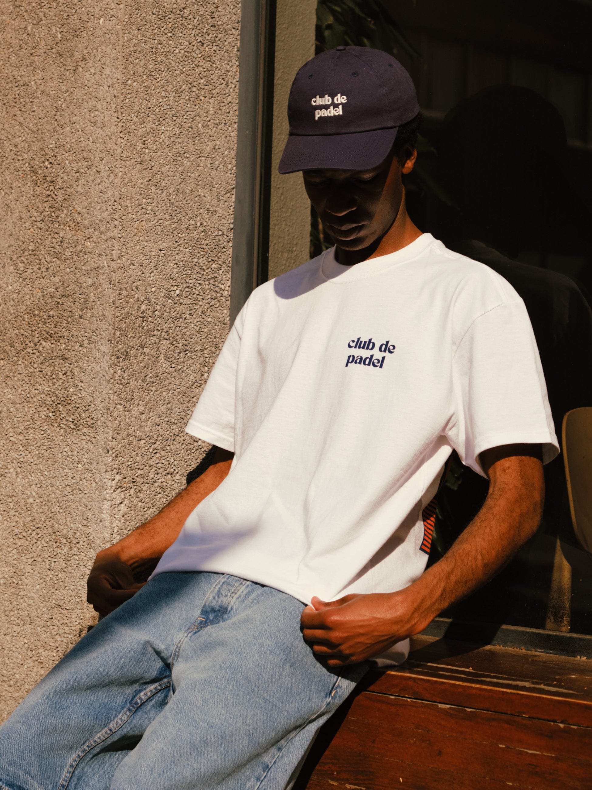 Club de Padel 6 Panel Dad Cap - Navy
