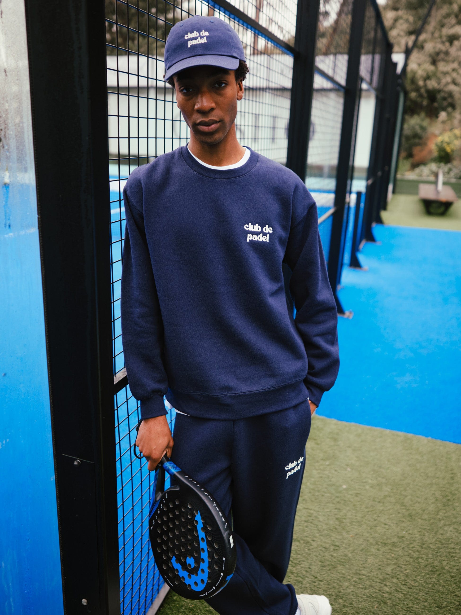 Club de Padel 6 Panel Dad Cap - Navy