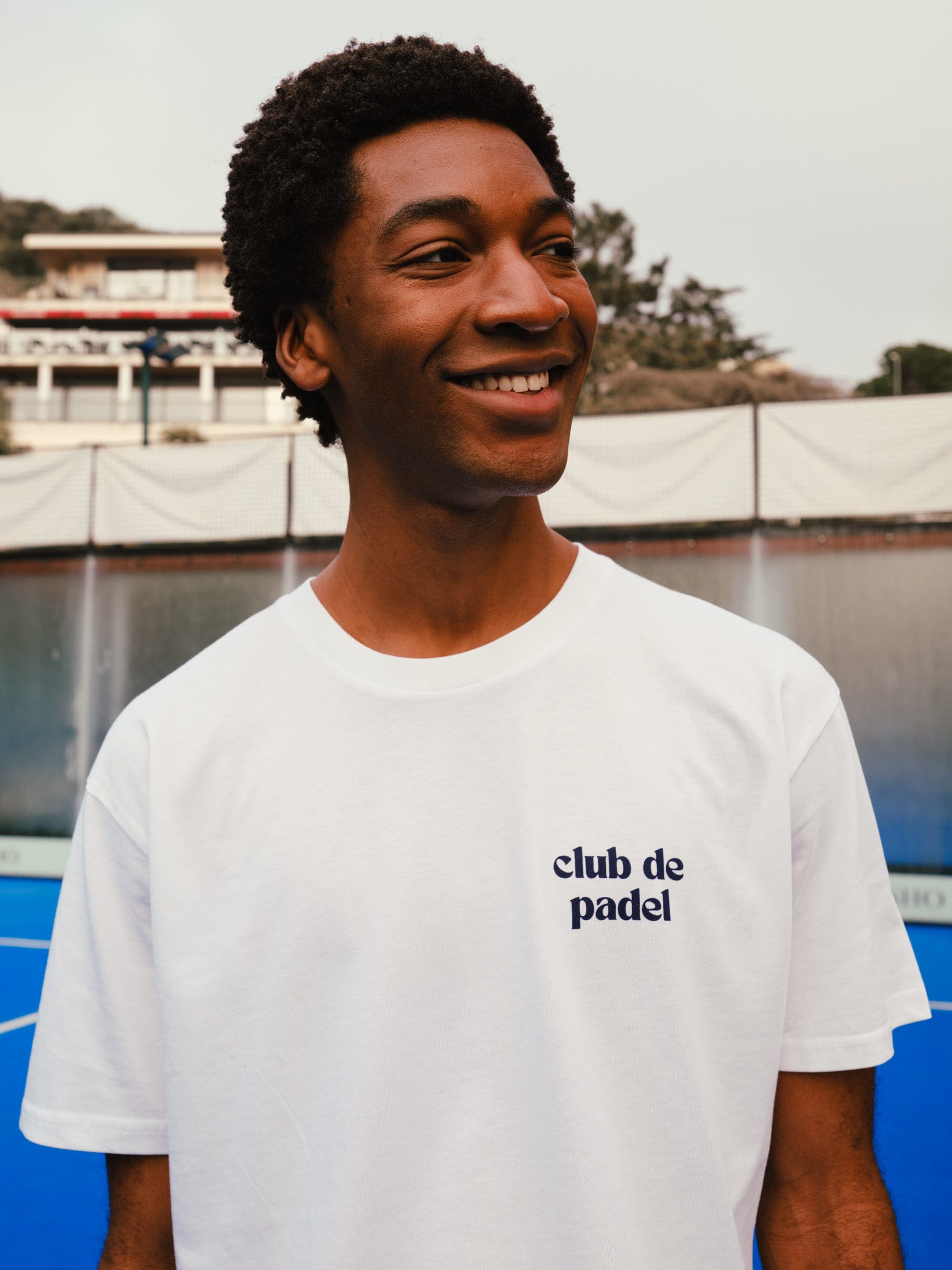 Club de Padel Uniform Tee - White
