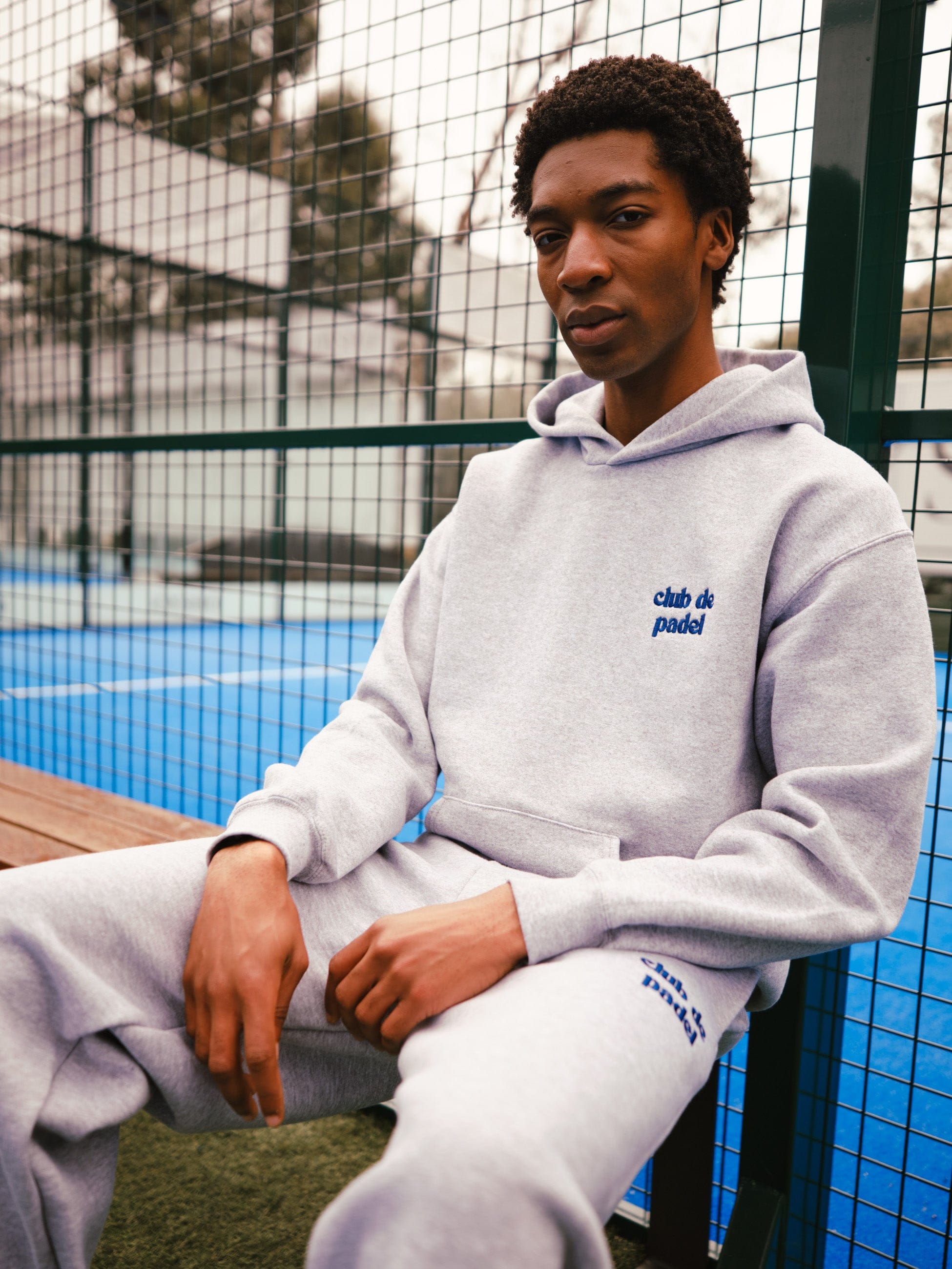 Club de Padel Uniform Hoodie - Grey